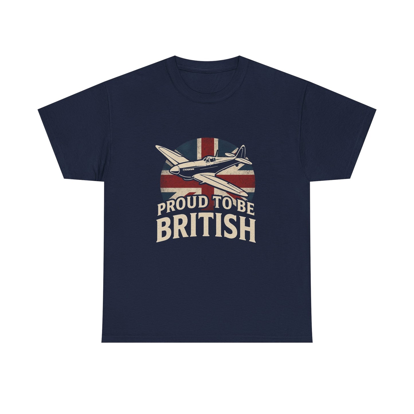 Proud to Be British Tee, Unisex Cotton Shirt, British Pride Apparel, Perfect for Gifting, Ideal for Celebrations, Casual Wear