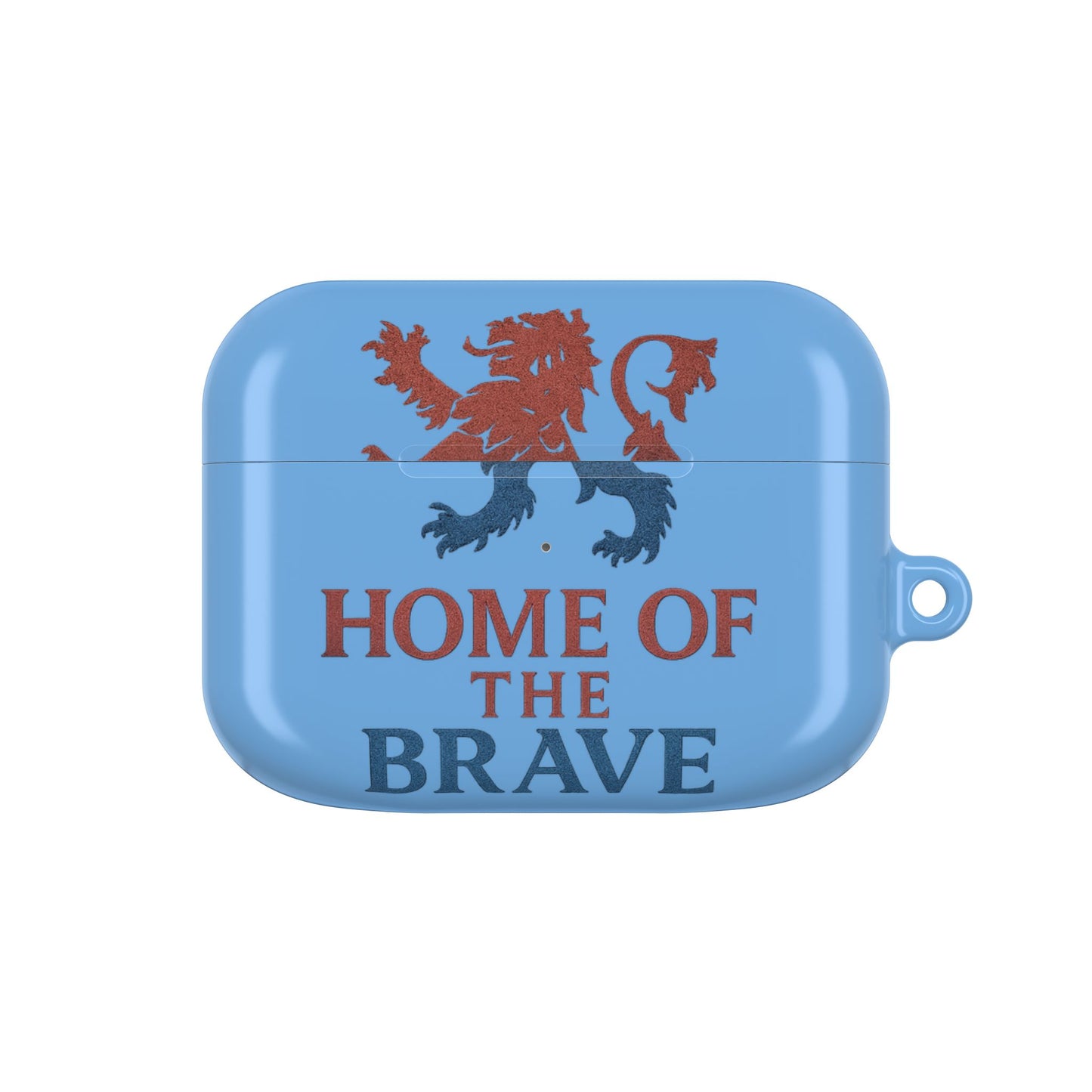 Home of the Brave AirPod Case, Custom AirPod Cover, Unique Gifts for Patriots, Trendy Electronics Accessory, Durable Protection Case