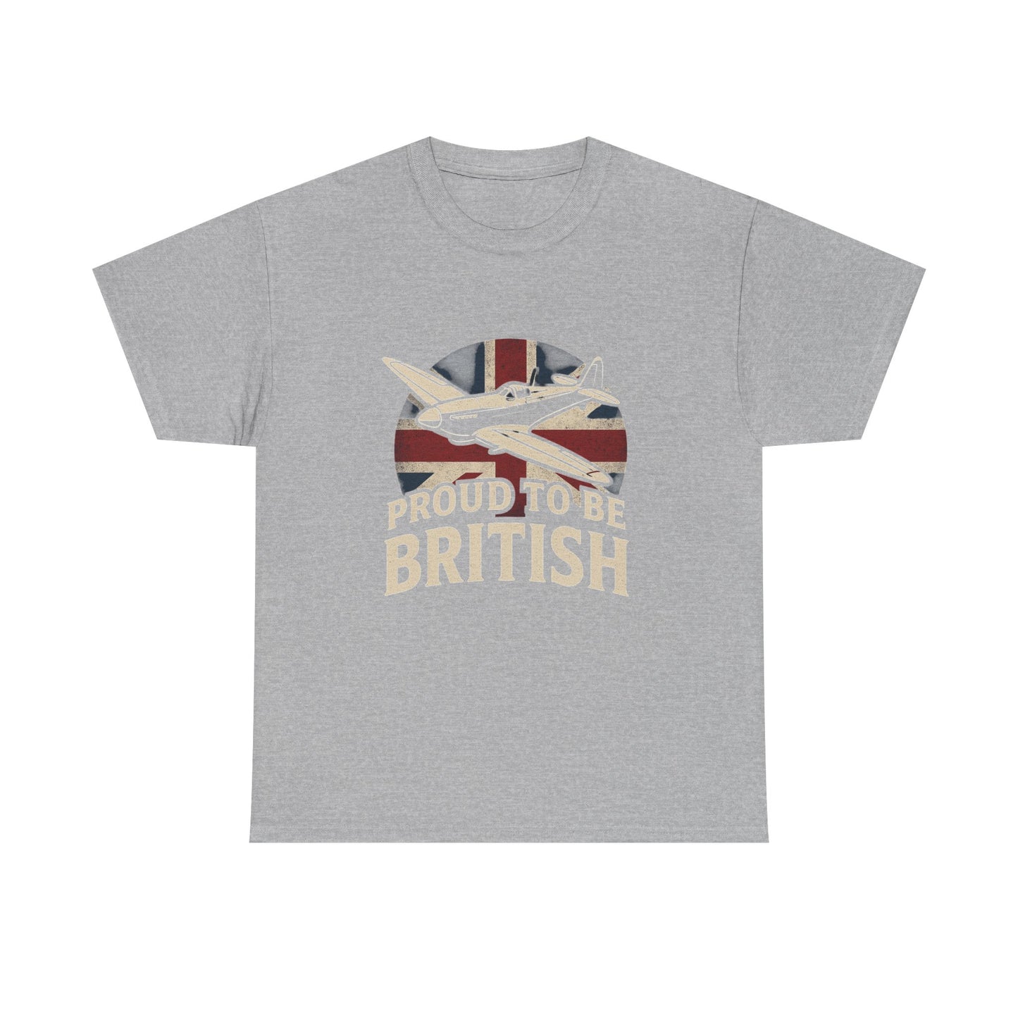 Proud to Be British Tee, Unisex Cotton Shirt, British Pride Apparel, Perfect for Gifting, Ideal for Celebrations, Casual Wear