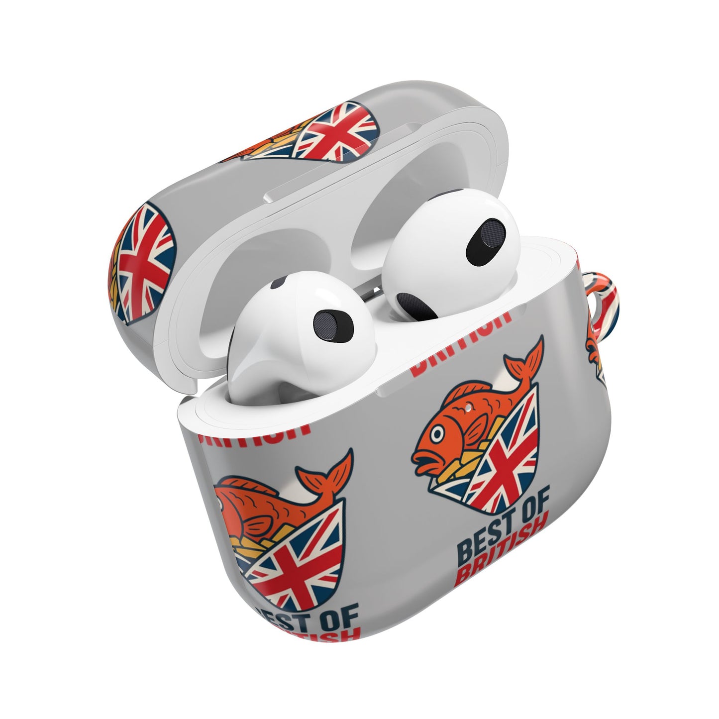 Quirky AirPod Cases with Fish Design | Best of Britain, Fun Accessories, Unique Gift Ideas, Trendy Tech Decor, Cool Gadgets