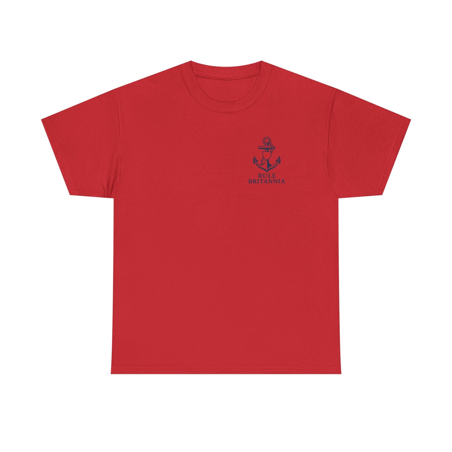 Unisex Tee Rule Britannia British Pride Graphic Shirt