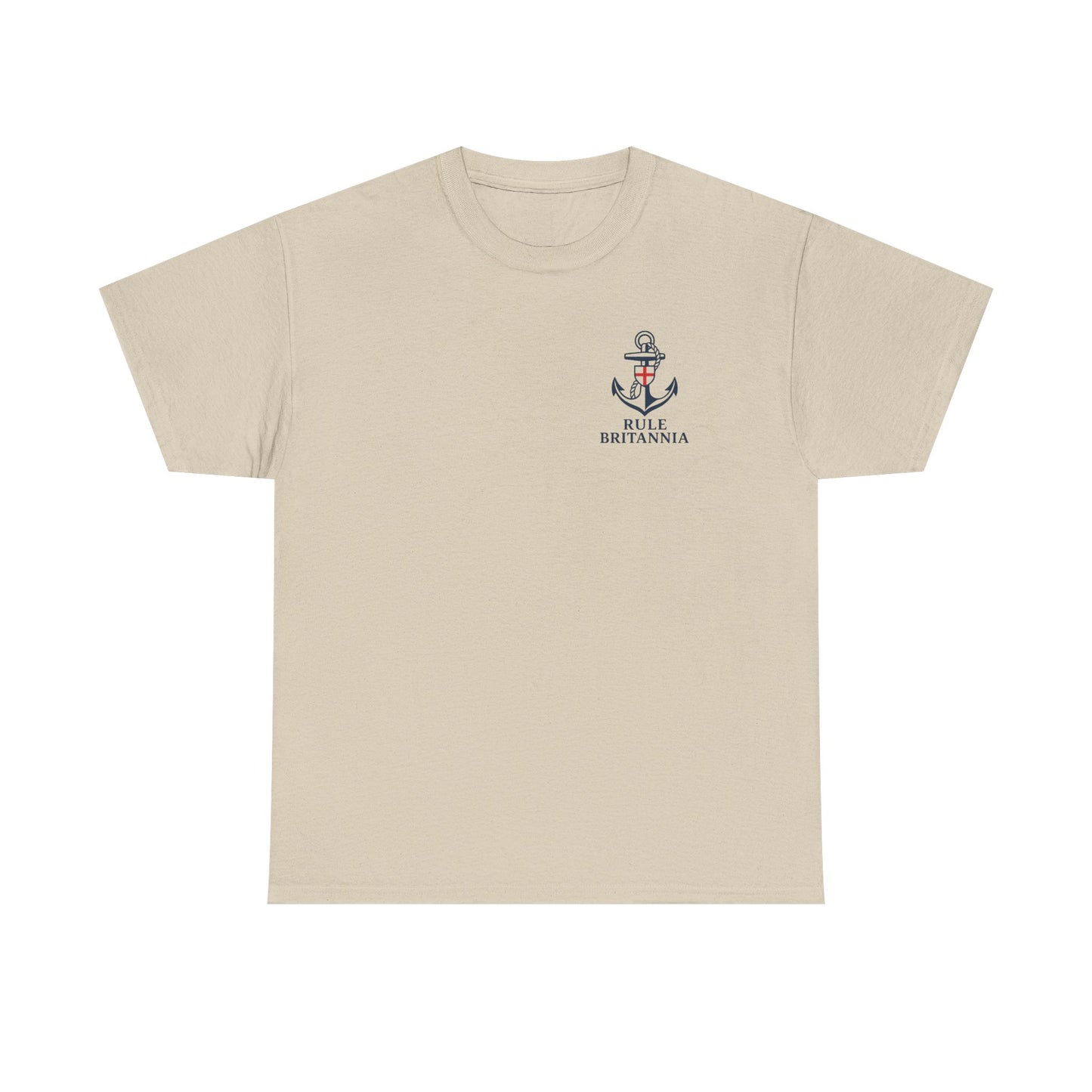 Unisex Tee Rule Britannia British Pride Graphic Shirt