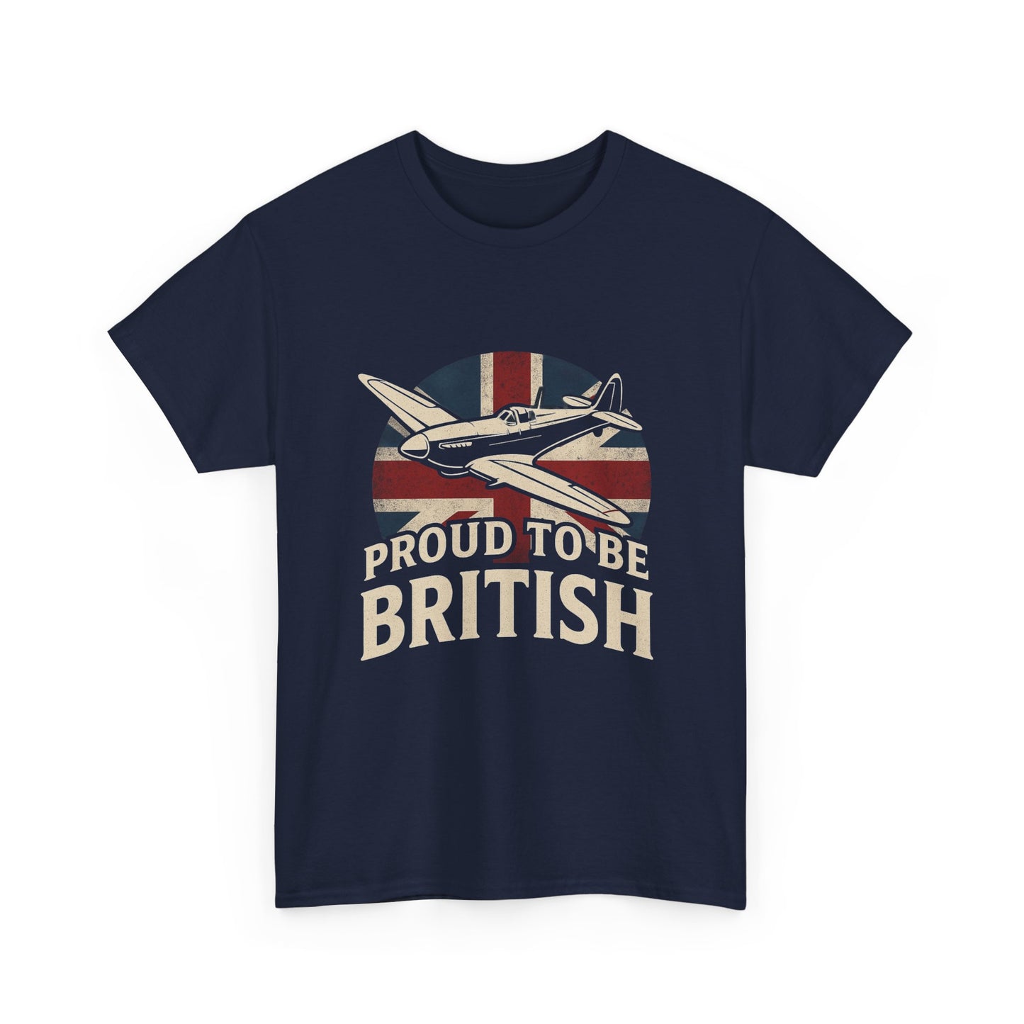 Proud to Be British Tee, Unisex Cotton Shirt, British Pride Apparel, Perfect for Gifting, Ideal for Celebrations, Casual Wear