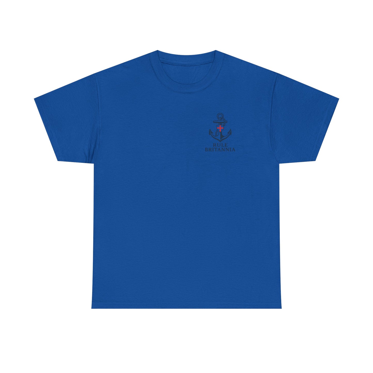 Unisex Tee Rule Britannia British Pride Graphic Shirt