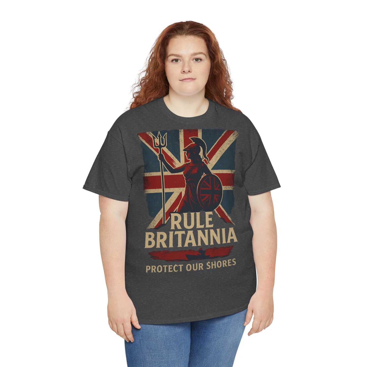 Rule Britannia Tee stop the boat design t shirt patriots
