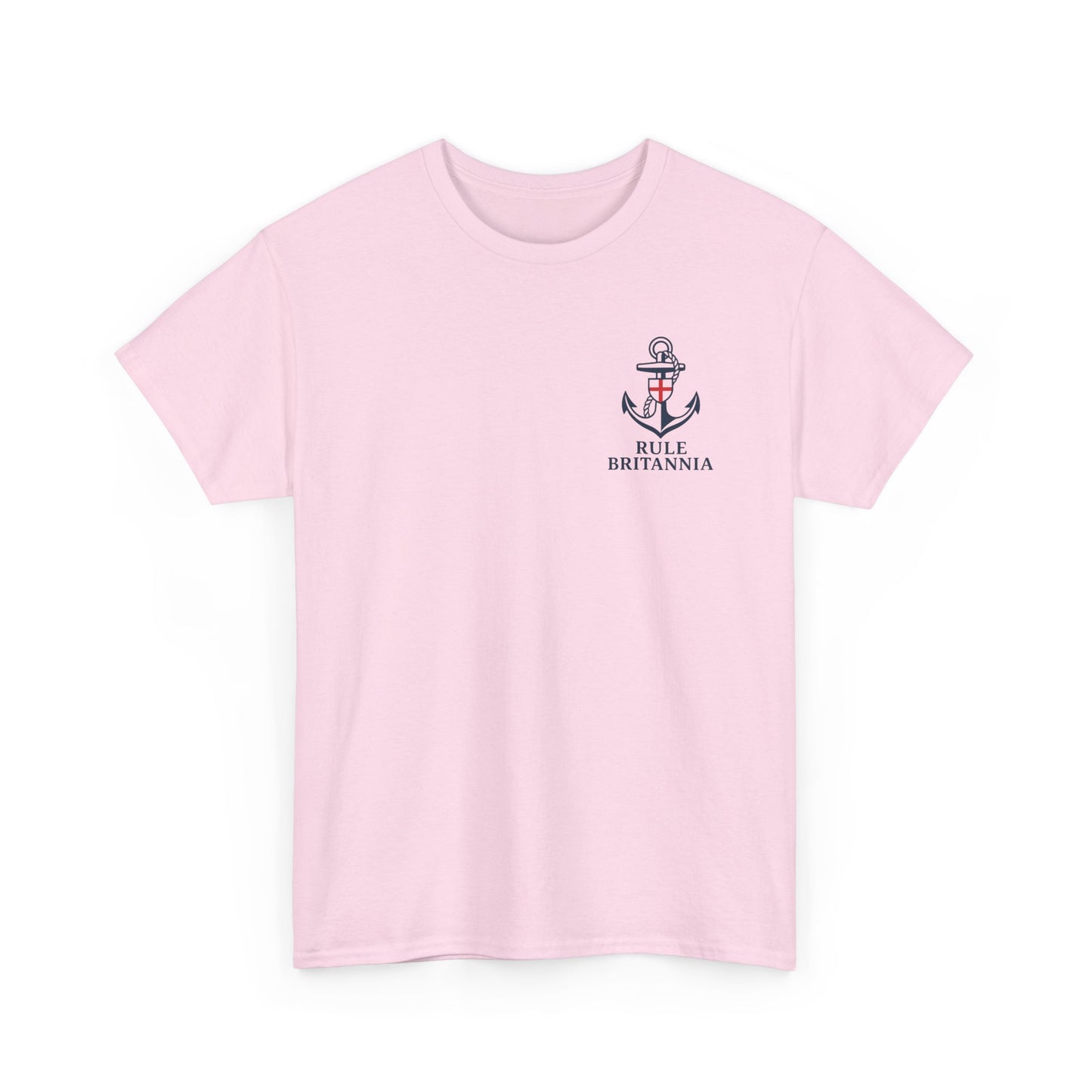 Unisex Tee Rule Britannia British Pride Graphic Shirt