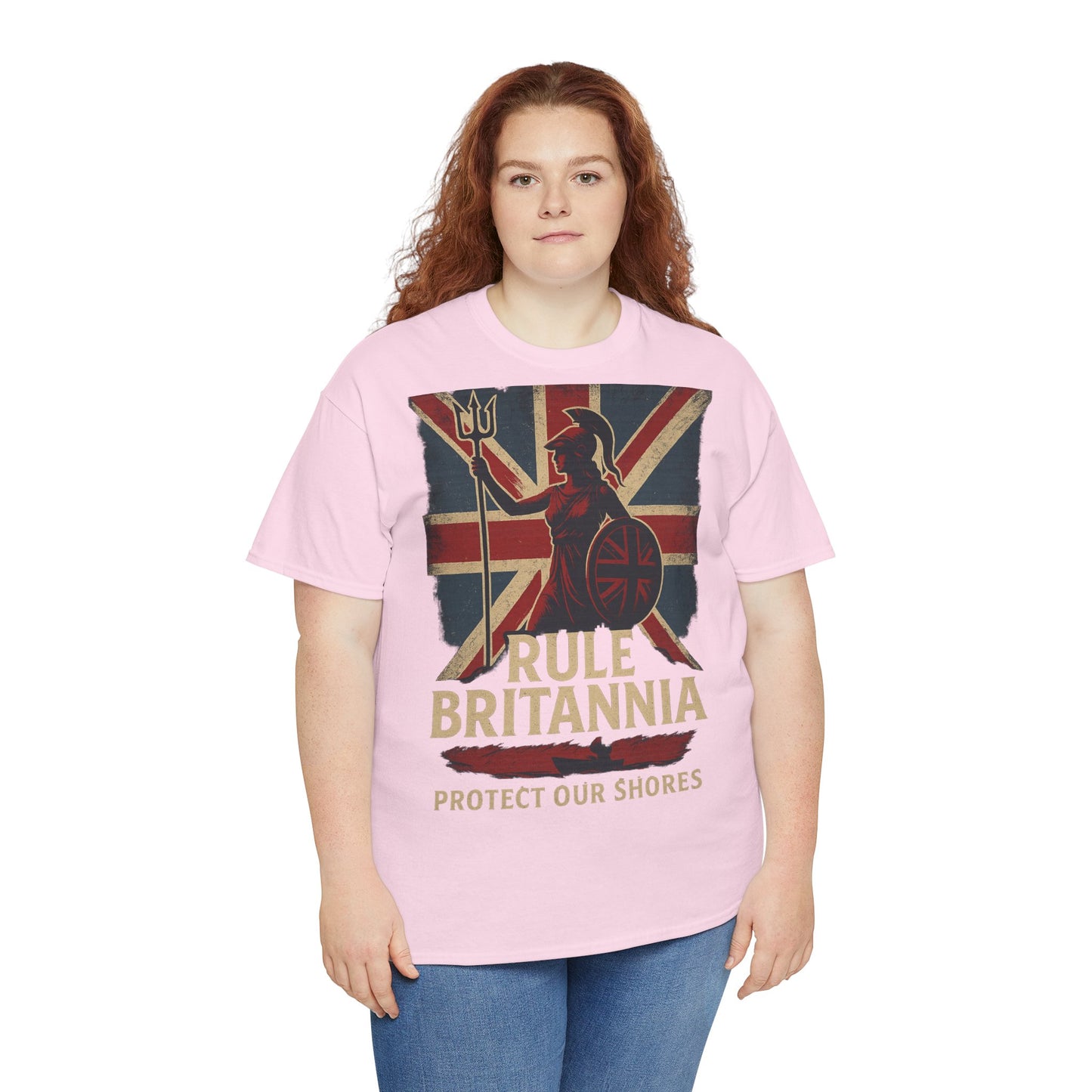 Rule Britannia Tee stop the boat design t shirt patriots