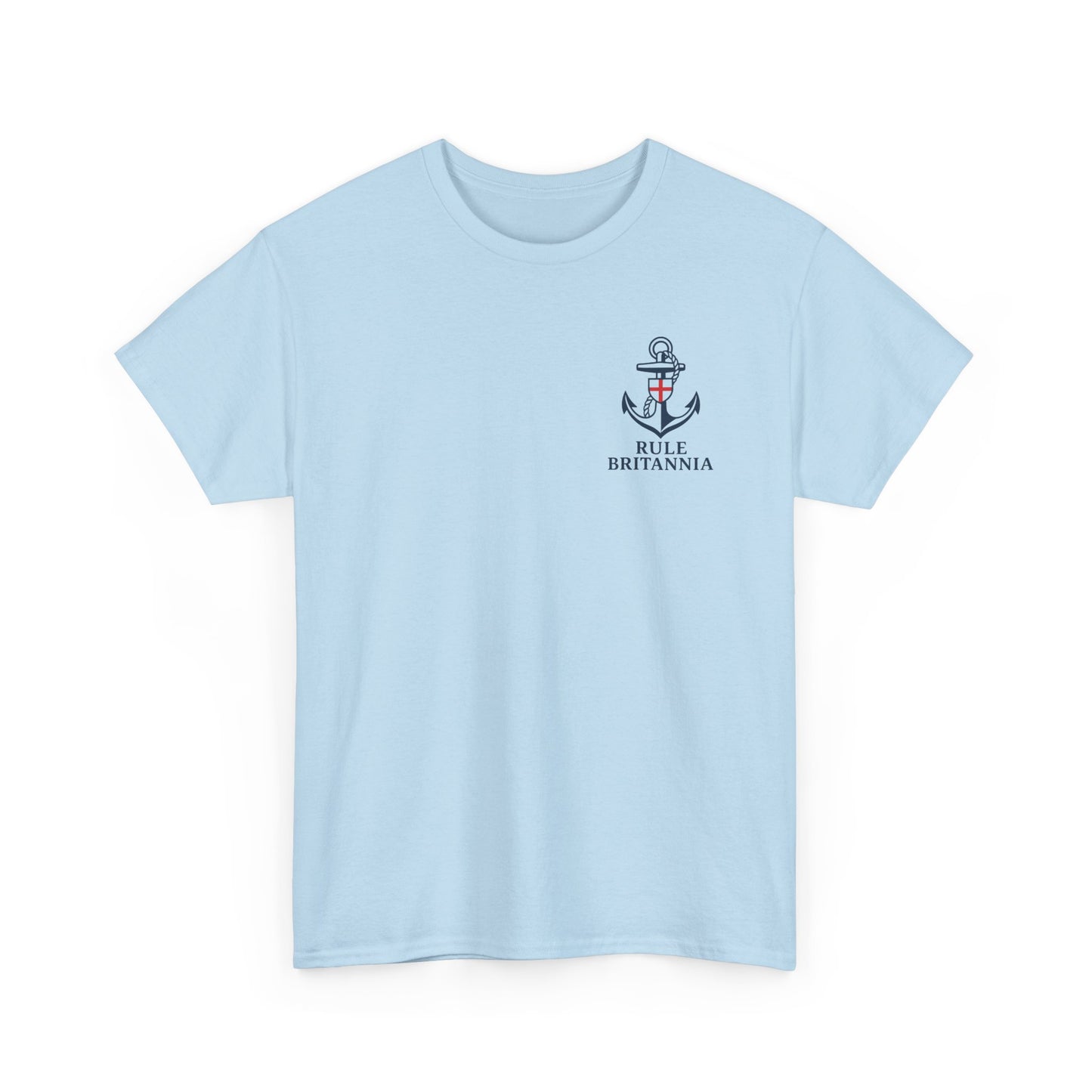 Unisex Tee Rule Britannia British Pride Graphic Shirt
