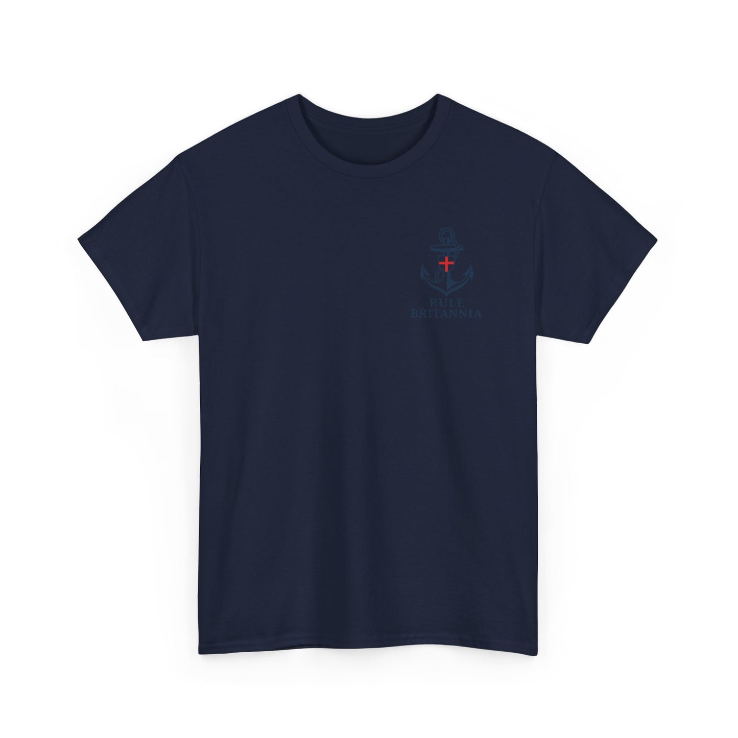 Unisex Tee Rule Britannia British Pride Graphic Shirt