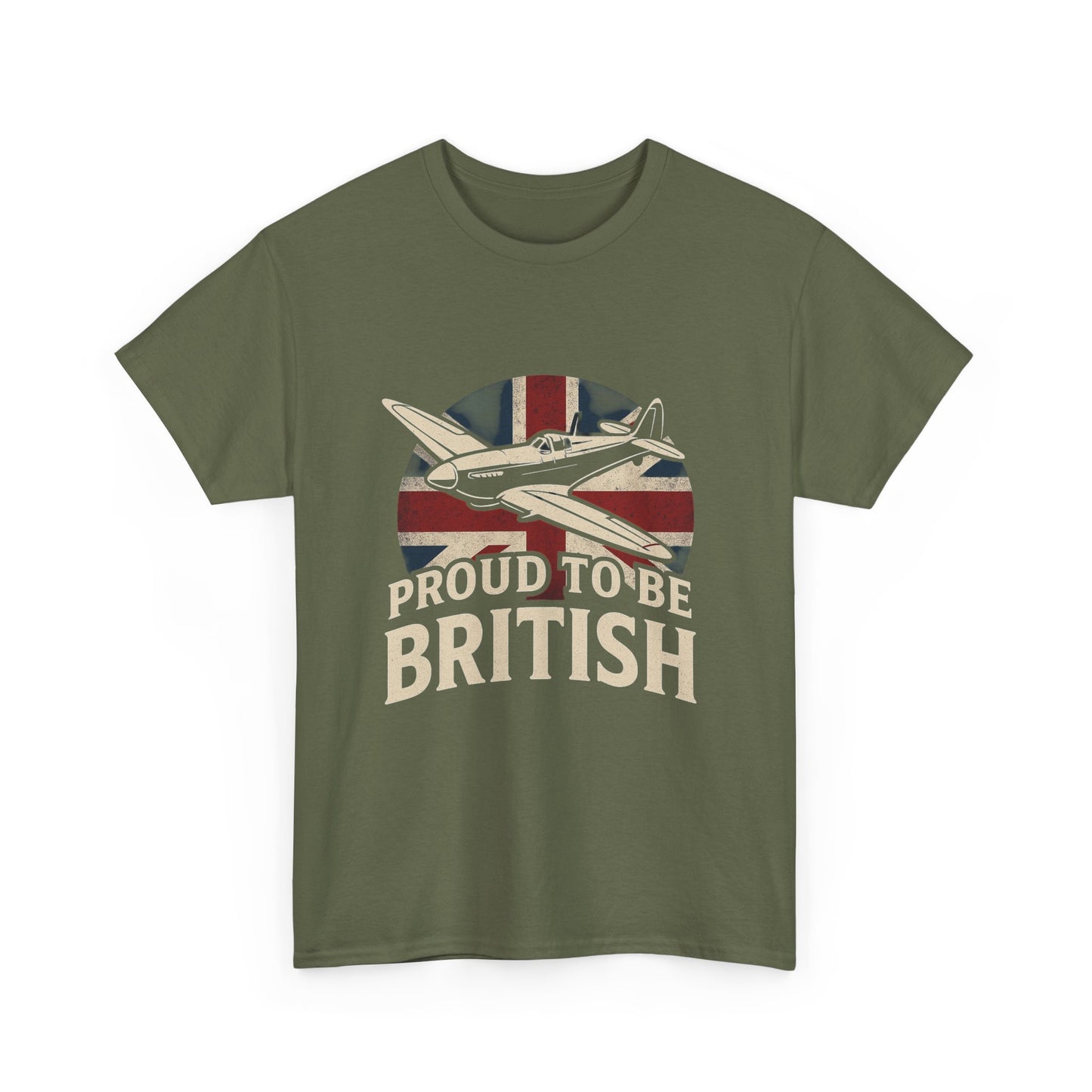 Proud to Be British Tee, Unisex Cotton Shirt, British Pride Apparel, Perfect for Gifting, Ideal for Celebrations, Casual Wear