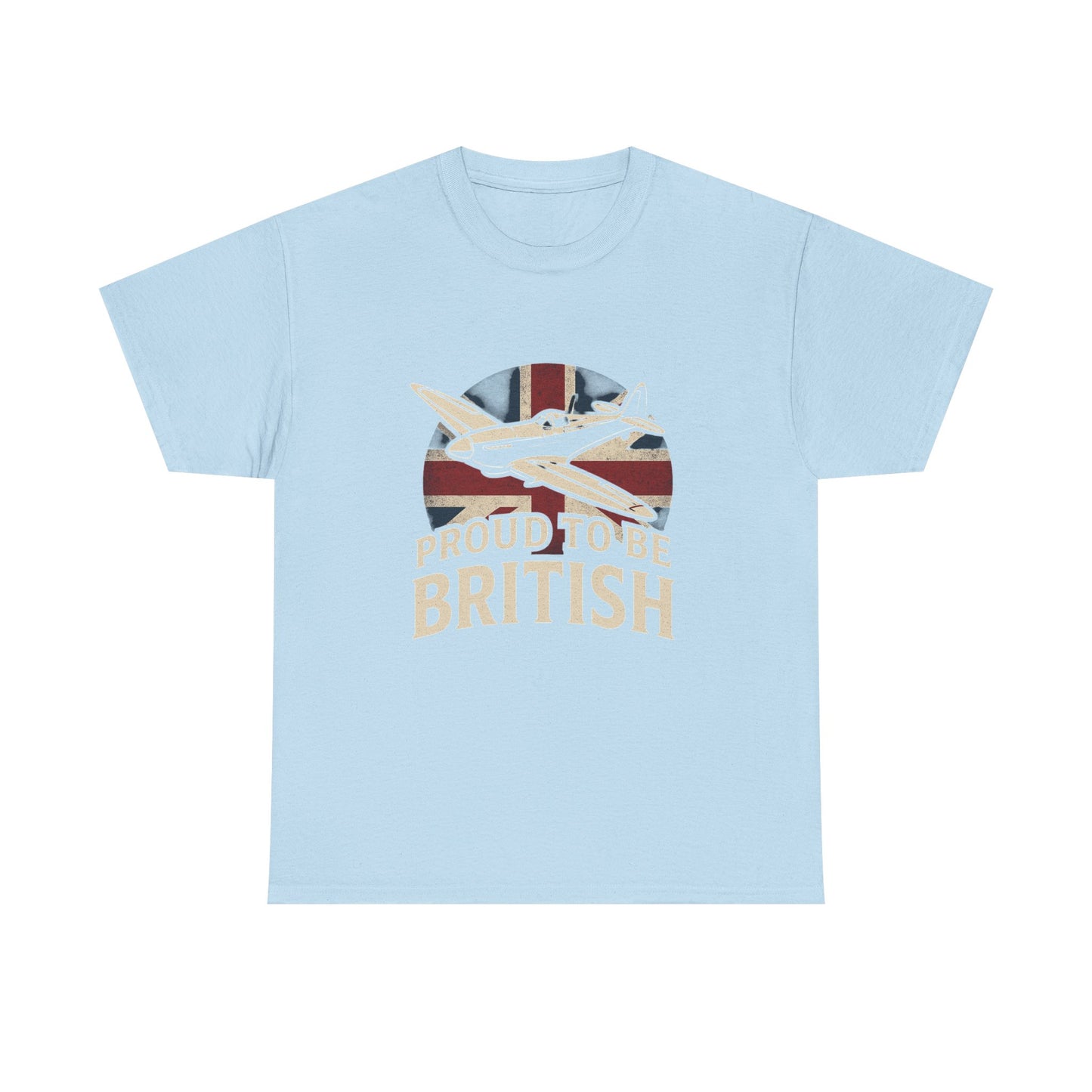 Proud to Be British Tee, Unisex Cotton Shirt, British Pride Apparel, Perfect for Gifting, Ideal for Celebrations, Casual Wear