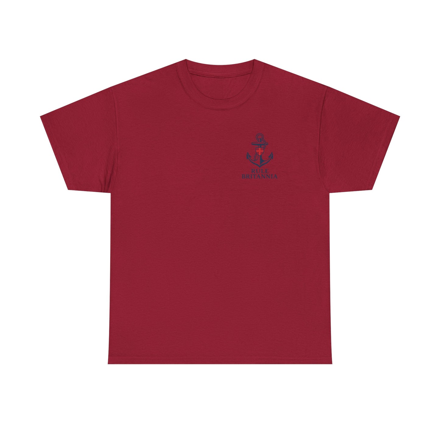 Unisex Tee Rule Britannia British Pride Graphic Shirt