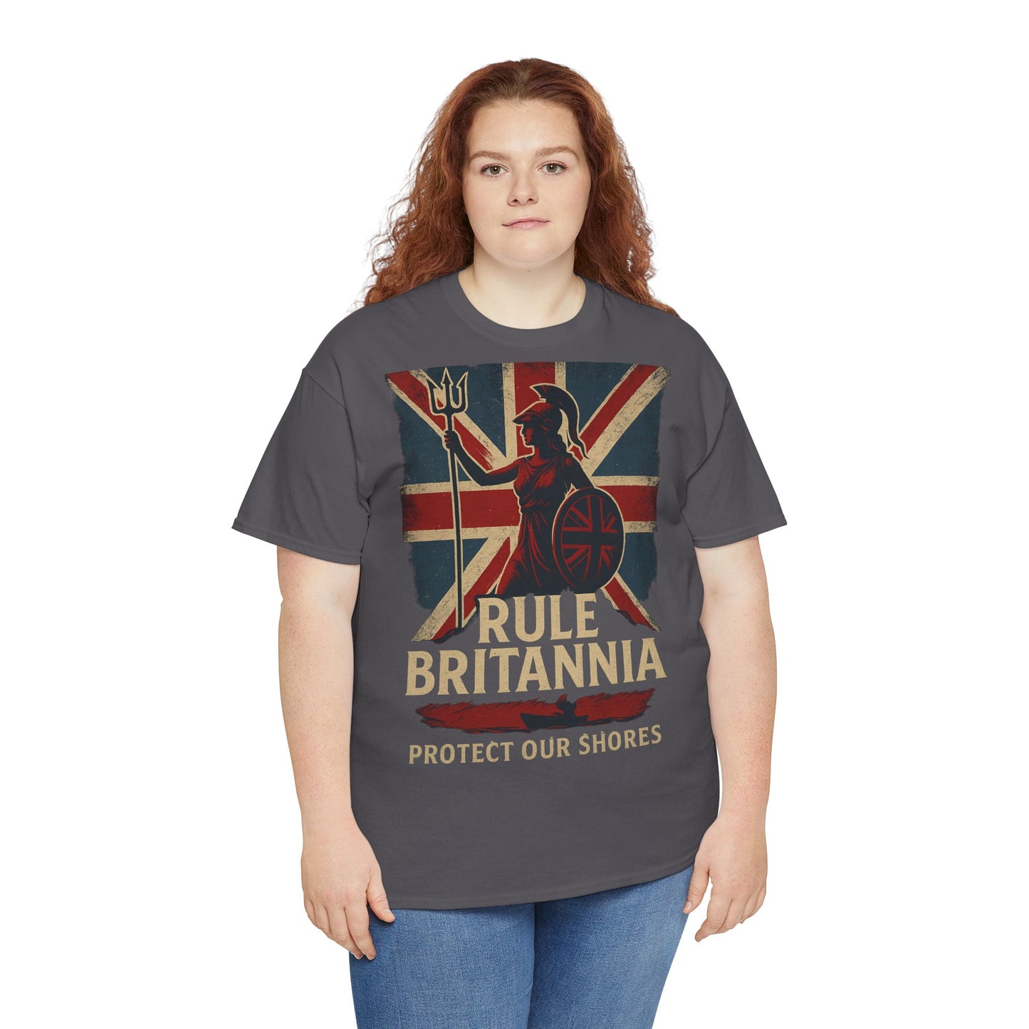 Rule Britannia Tee stop the boat design t shirt patriots