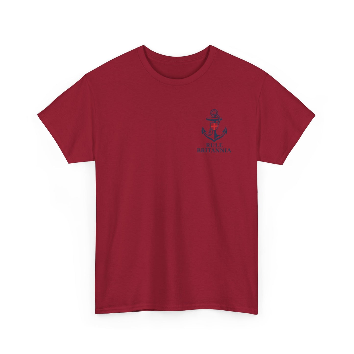 Unisex Tee Rule Britannia British Pride Graphic Shirt