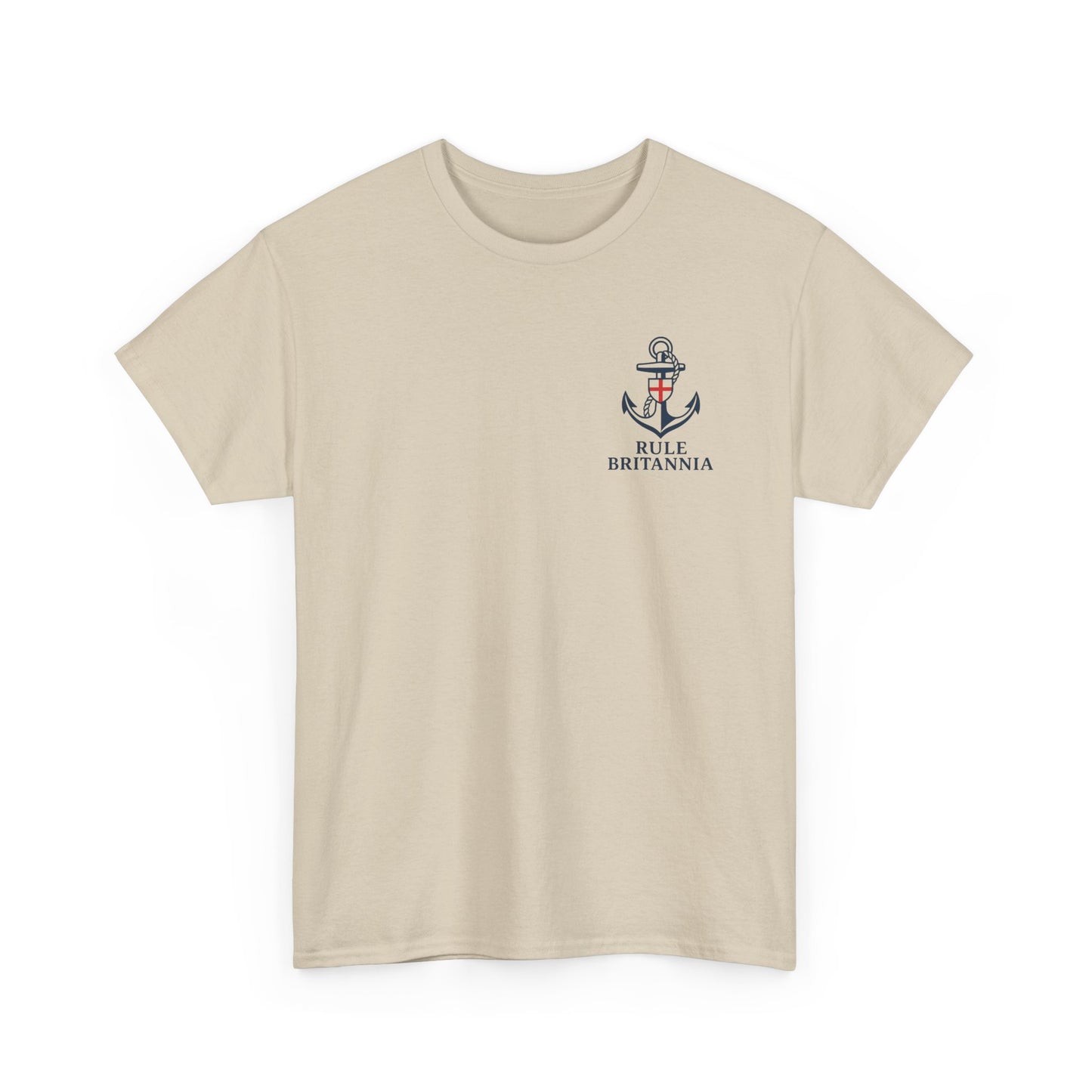 Unisex Tee Rule Britannia British Pride Graphic Shirt