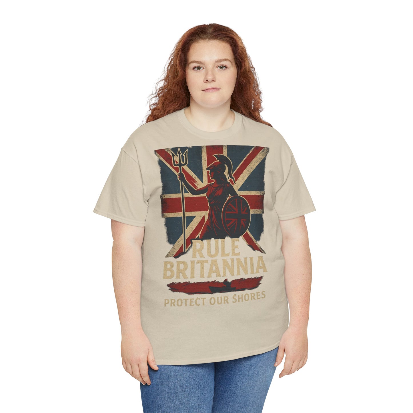 Rule Britannia Tee stop the boat design t shirt patriots