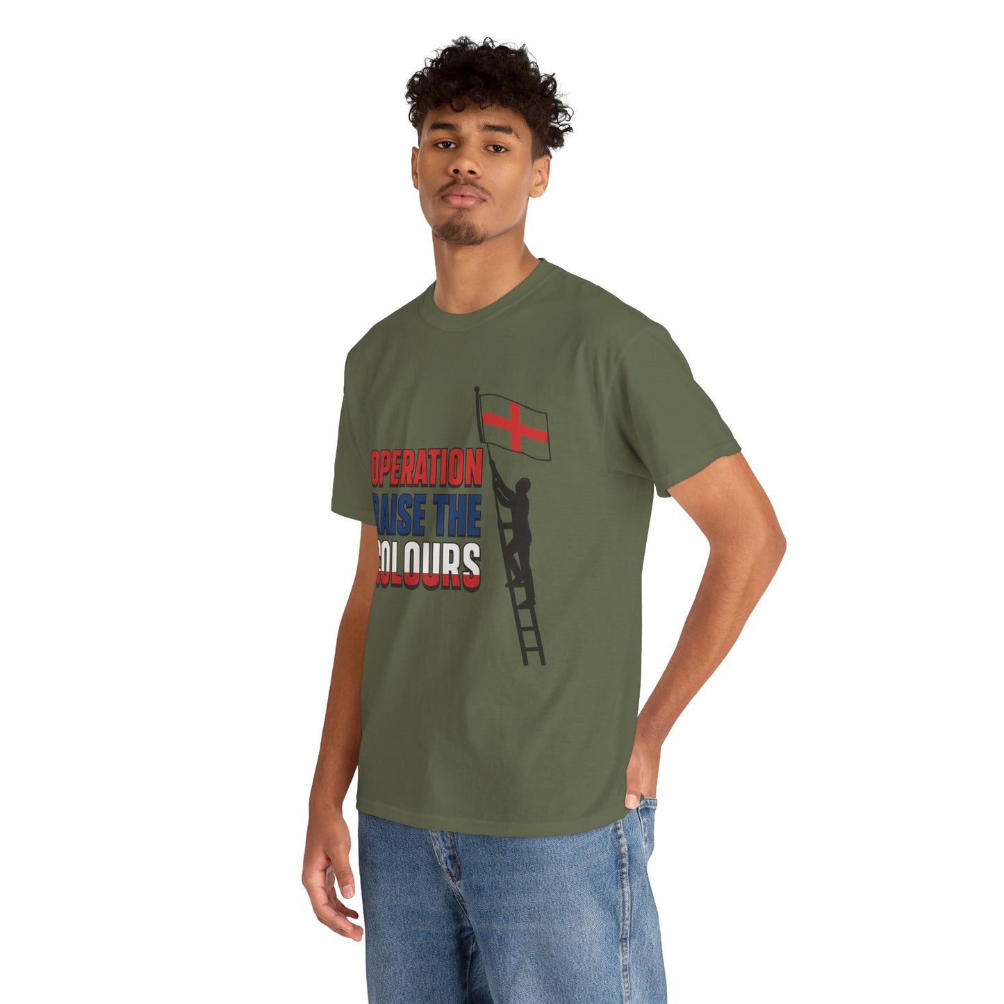 operation raise the colours Unisex Heavy Cotton Tee