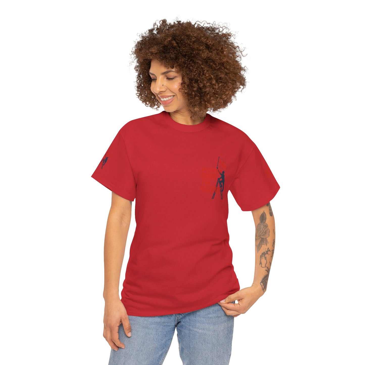 Spirit Raise the Colors Unisex Heavy Cotton Tee, Casual Graphic Tee, Pride Shirt, Nautical Themed T-Shirt, Perfect for Events
