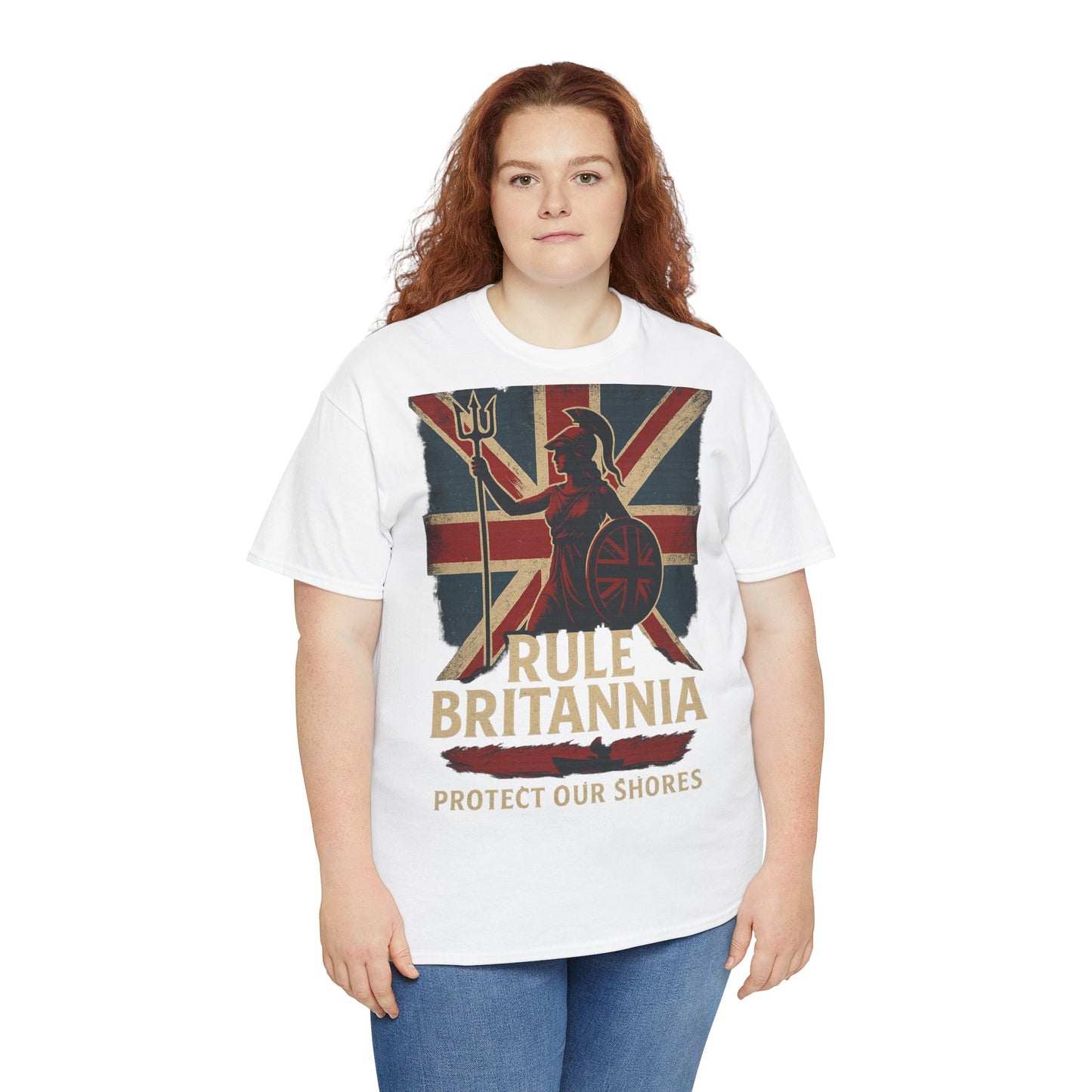 Rule Britannia Tee stop the boat design t shirt patriots