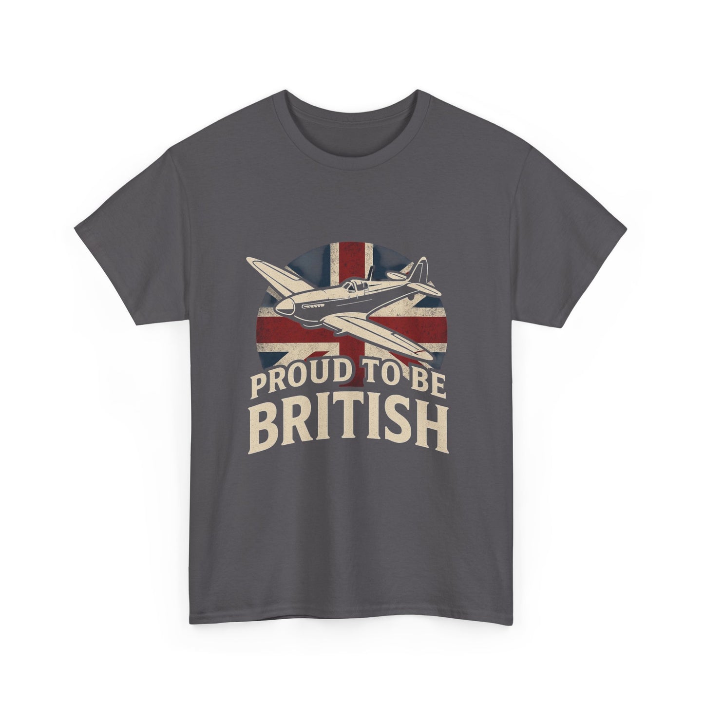 Proud to Be British Tee, Unisex Cotton Shirt, British Pride Apparel, Perfect for Gifting, Ideal for Celebrations, Casual Wear
