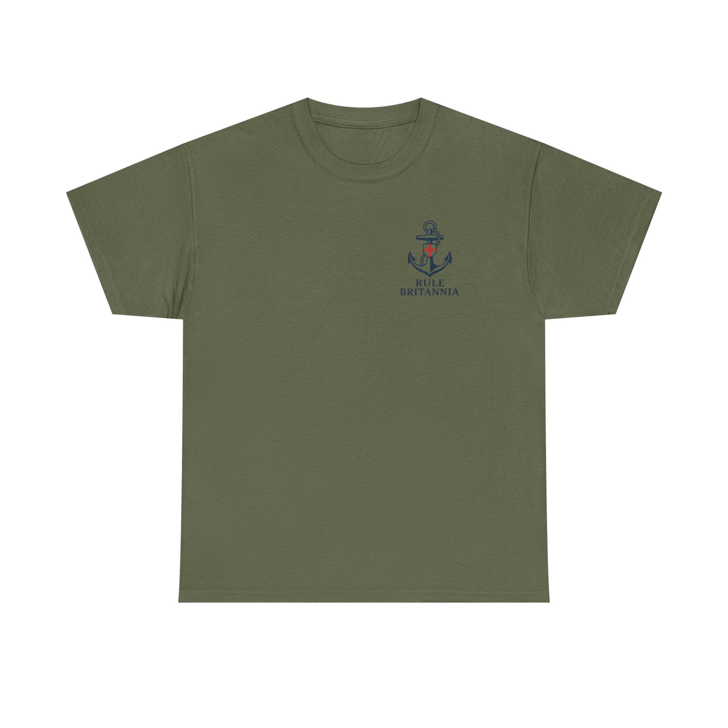 Unisex Tee Rule Britannia British Pride Graphic Shirt