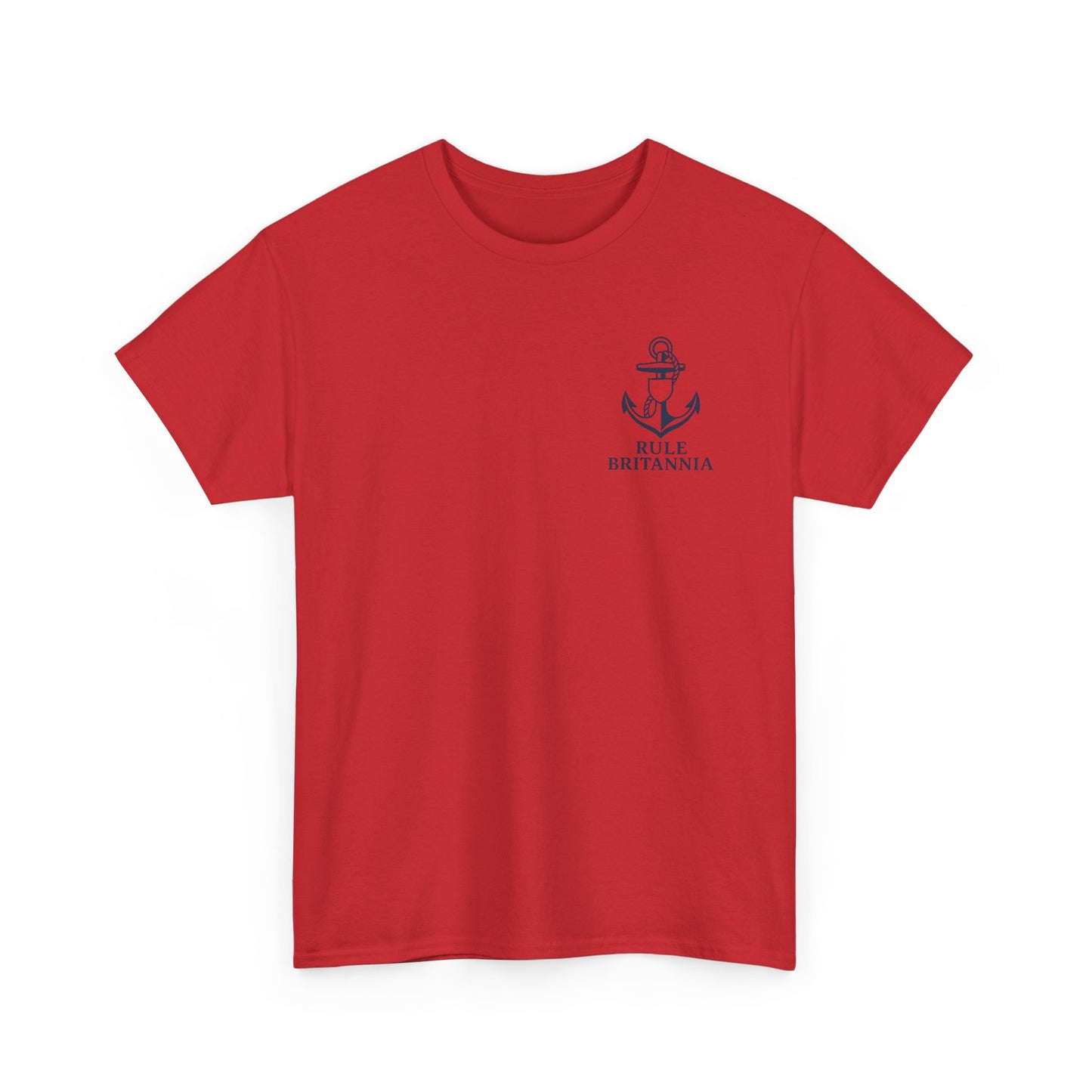Unisex Tee Rule Britannia British Pride Graphic Shirt