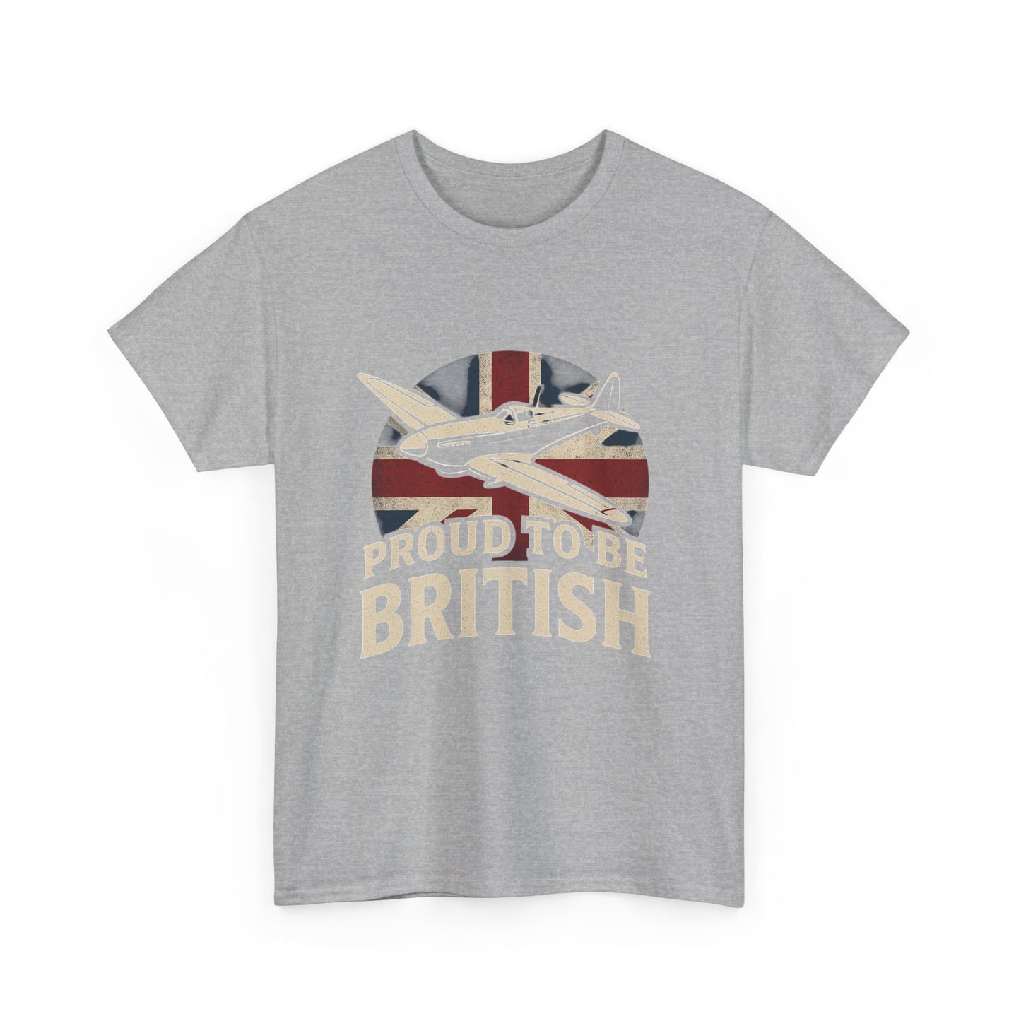 Proud to Be British Tee, Unisex Cotton Shirt, British Pride Apparel, Perfect for Gifting, Ideal for Celebrations, Casual Wear