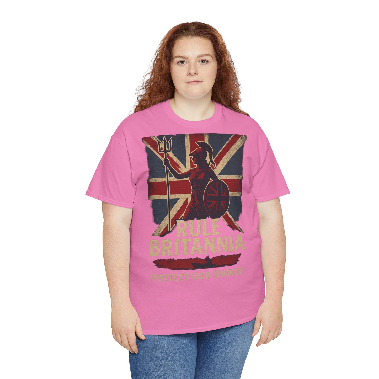 Rule Britannia Tee stop the boat design t shirt patriots