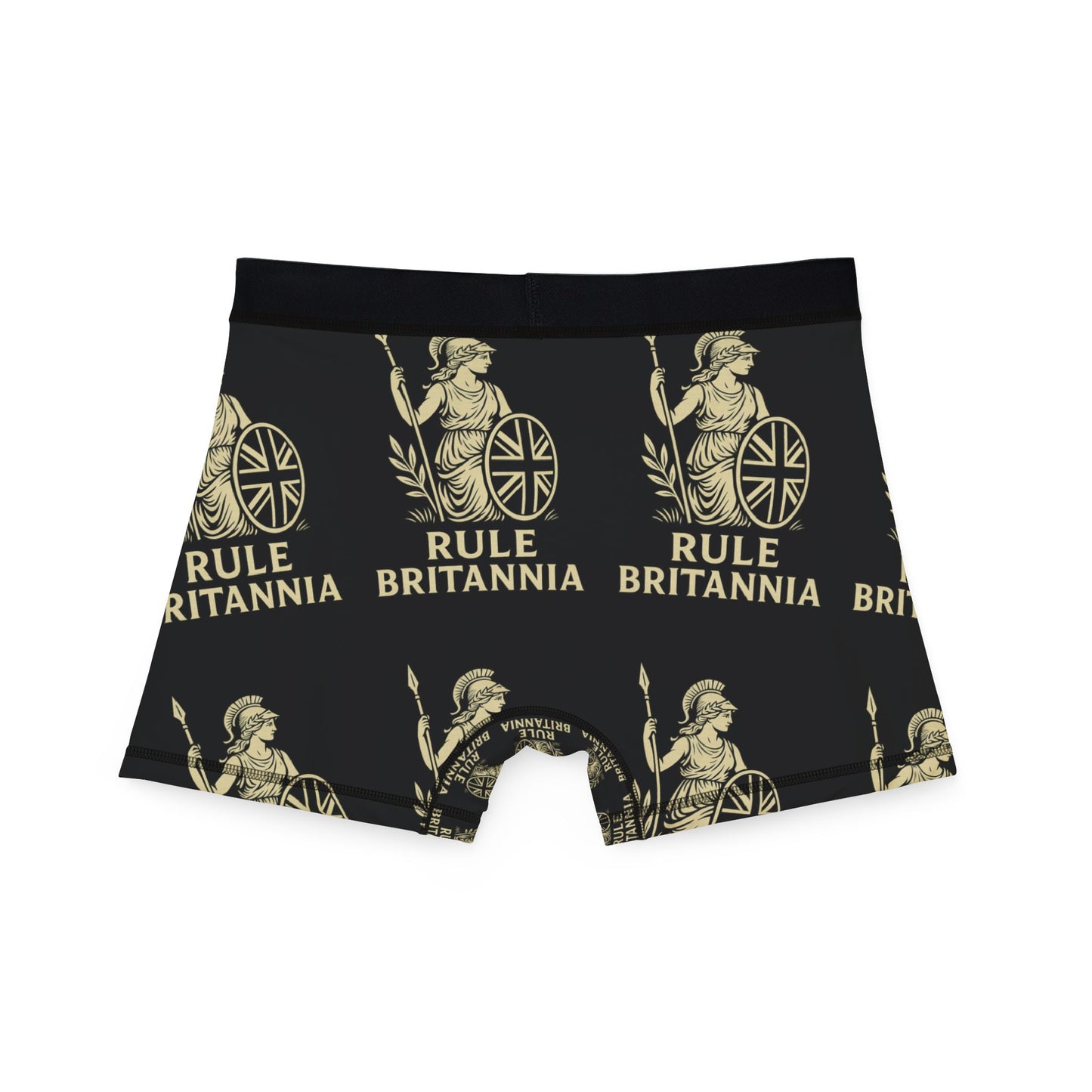 Patriotic Men's Boxers, Fun Boxers, Unique Loungewear, Gift for Him, Rule Britannia Design