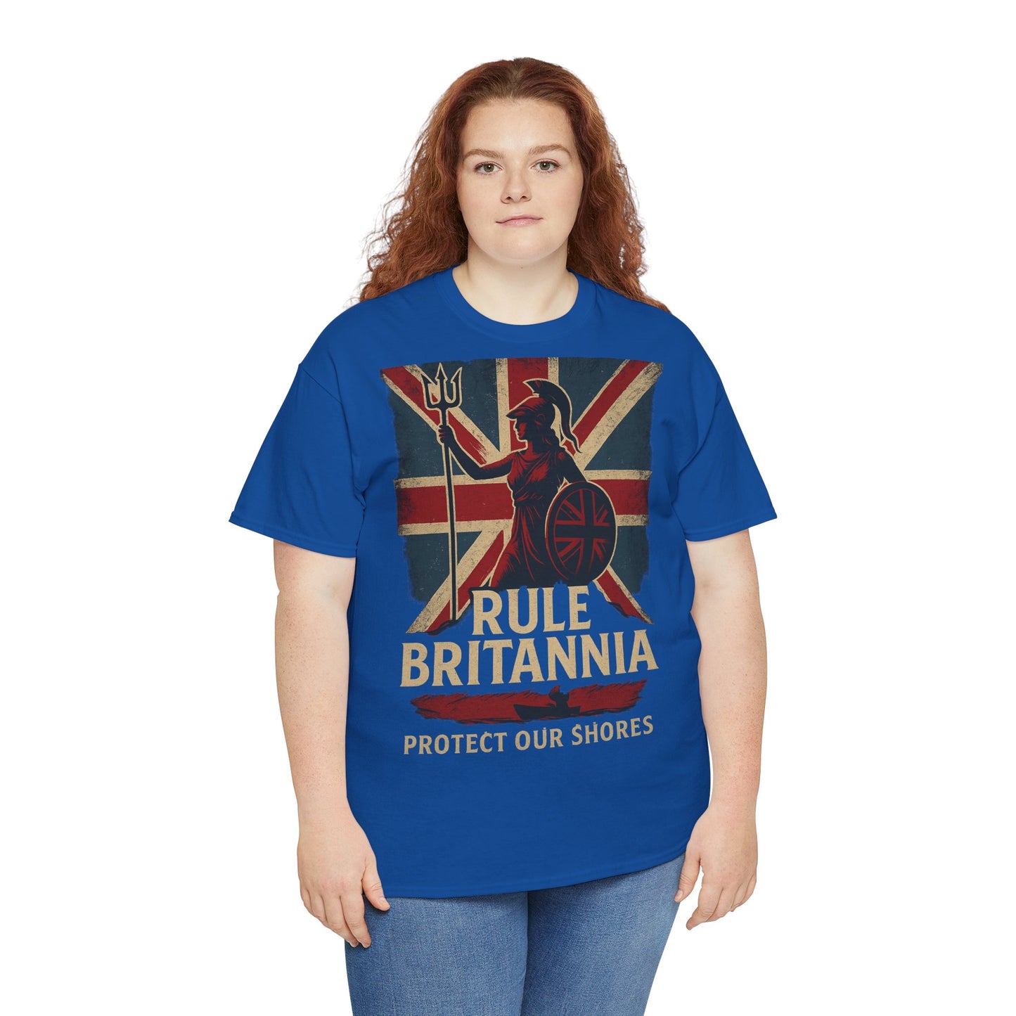 Rule Britannia Tee stop the boat design t shirt patriots