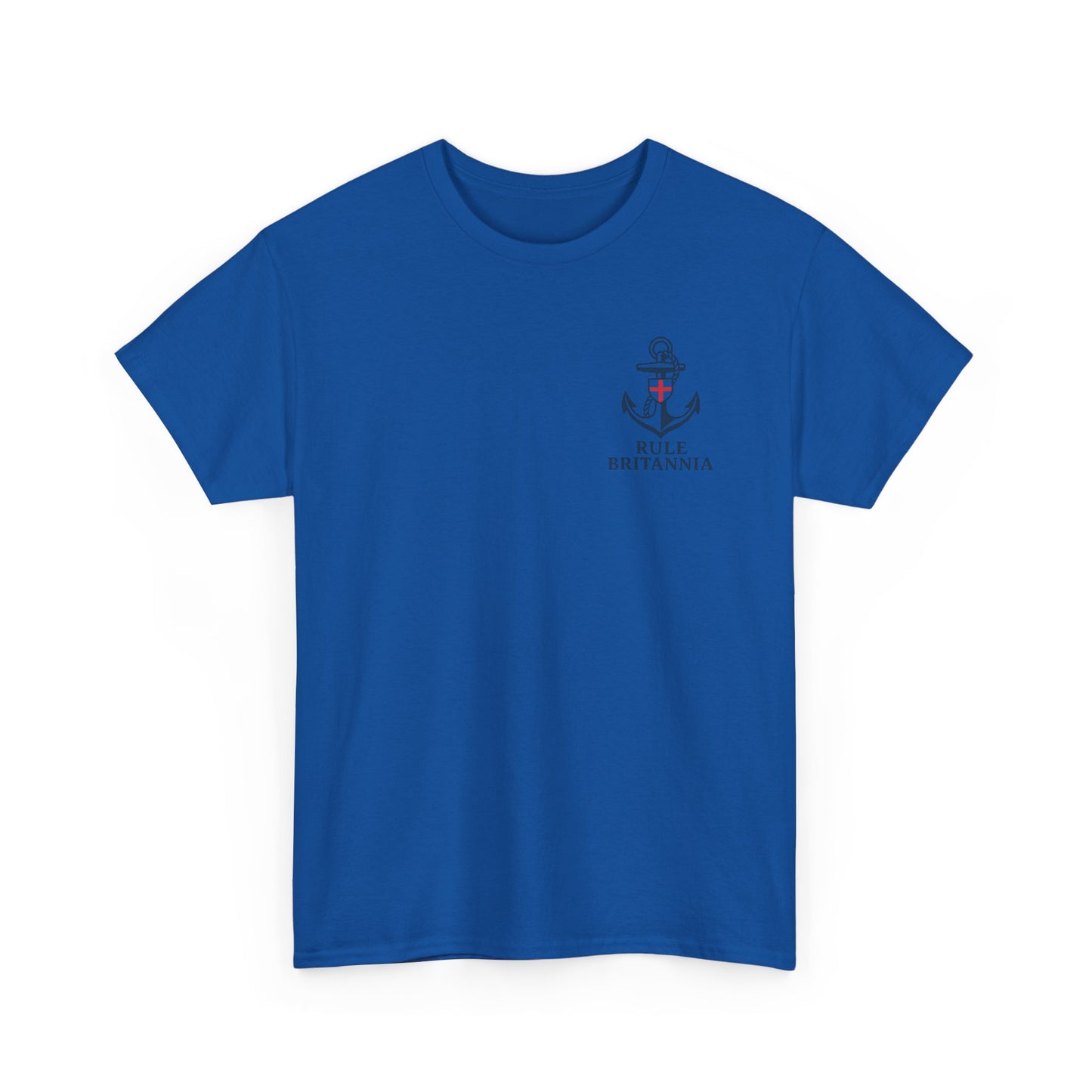 Unisex Tee Rule Britannia British Pride Graphic Shirt