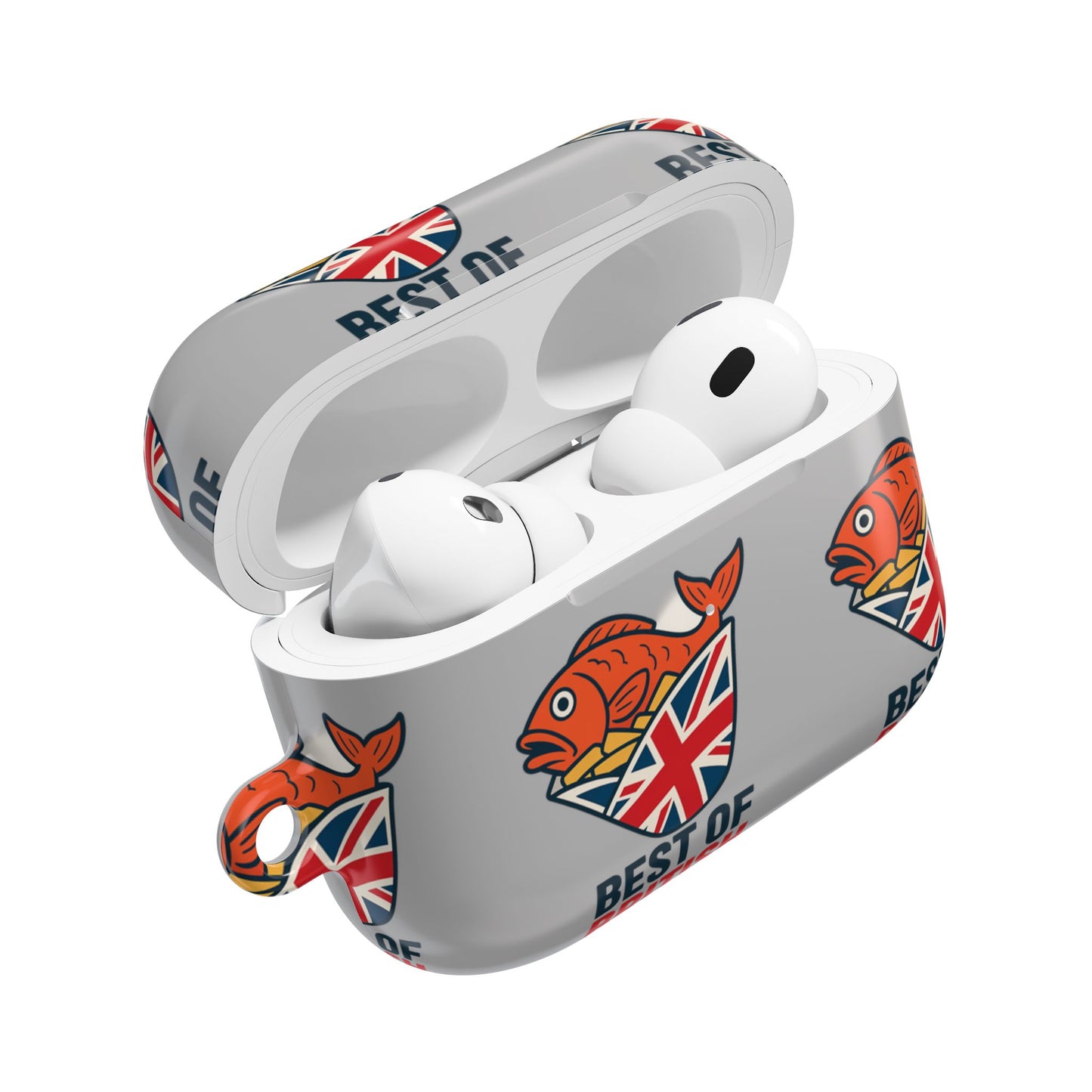 Quirky AirPod Cases with Fish Design | Best of Britain, Fun Accessories, Unique Gift Ideas, Trendy Tech Decor, Cool Gadgets