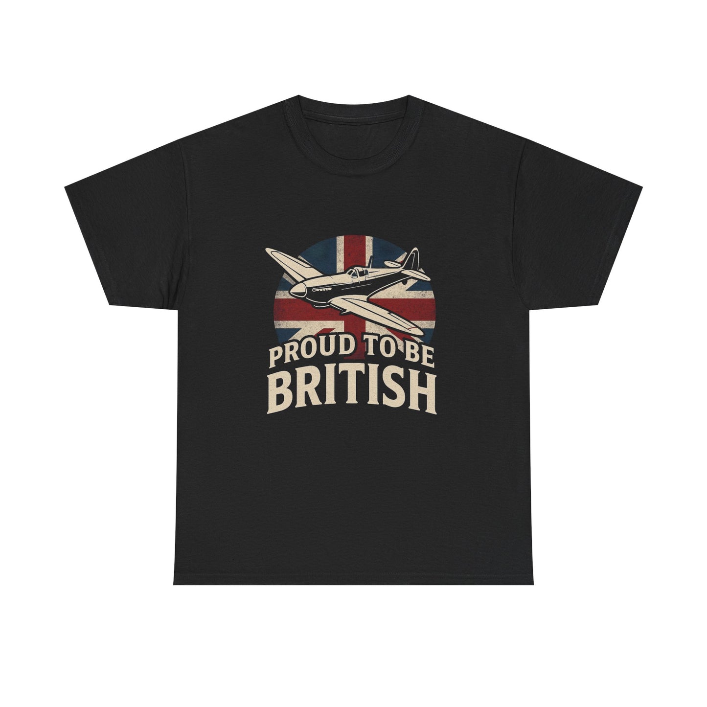 Proud to Be British Tee, Unisex Cotton Shirt, British Pride Apparel, Perfect for Gifting, Ideal for Celebrations, Casual Wear
