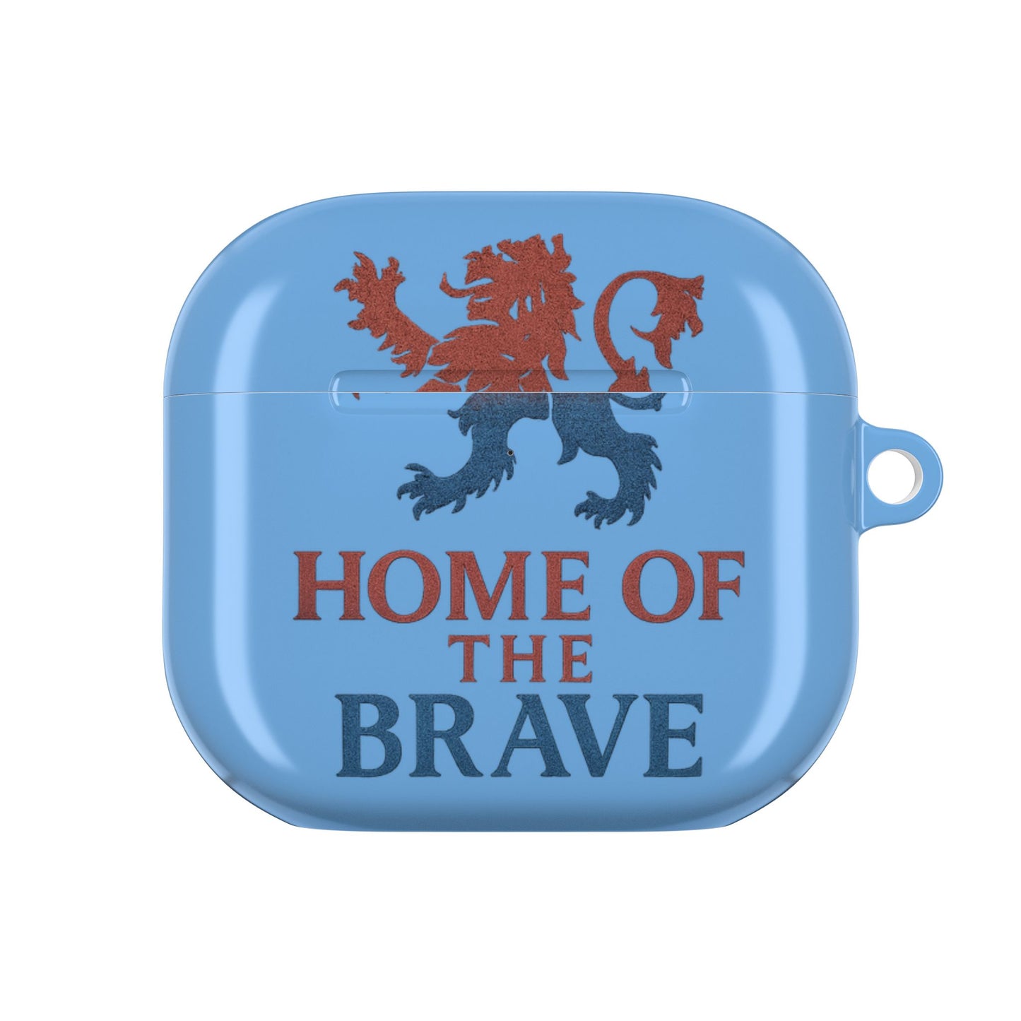 Home of the Brave AirPod Case, Custom AirPod Cover, Unique Gifts for Patriots, Trendy Electronics Accessory, Durable Protection Case