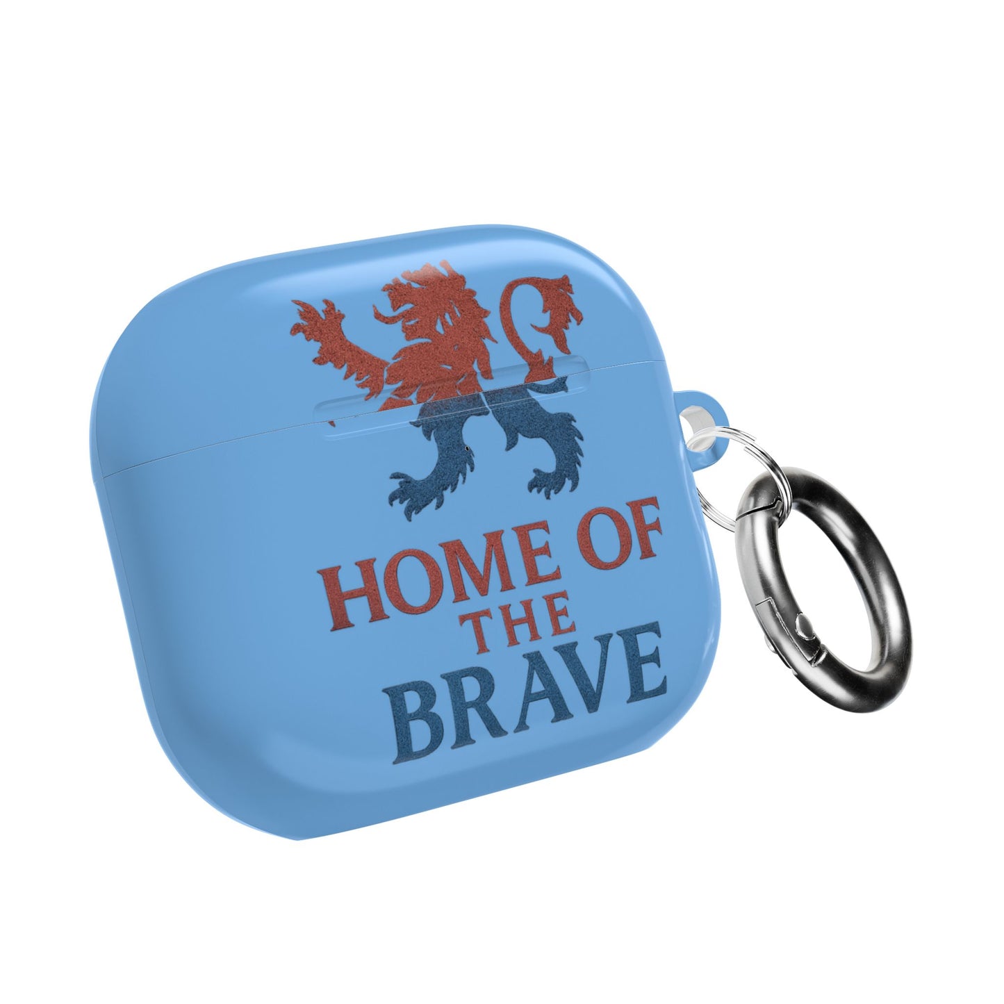 Home of the Brave AirPod Case, Custom AirPod Cover, Unique Gifts for Patriots, Trendy Electronics Accessory, Durable Protection Case