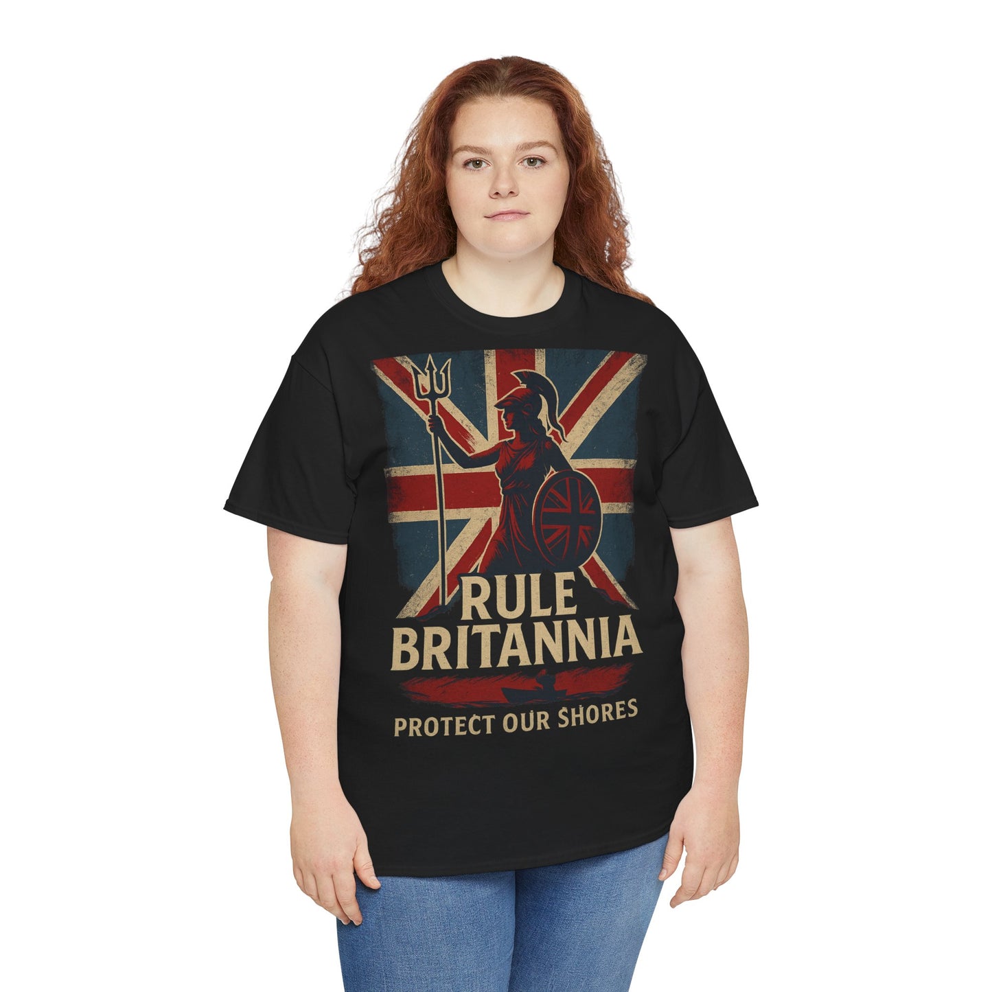 Rule Britannia Tee stop the boat design t shirt patriots