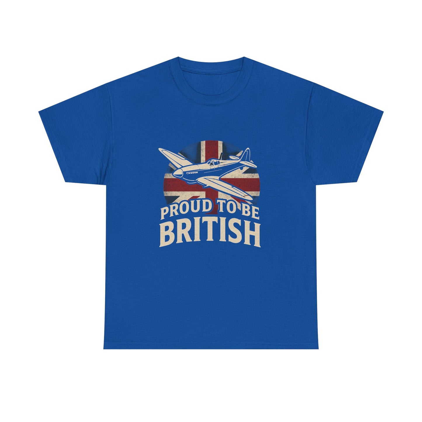 Proud to Be British Tee, Unisex Cotton Shirt, British Pride Apparel, Perfect for Gifting, Ideal for Celebrations, Casual Wear