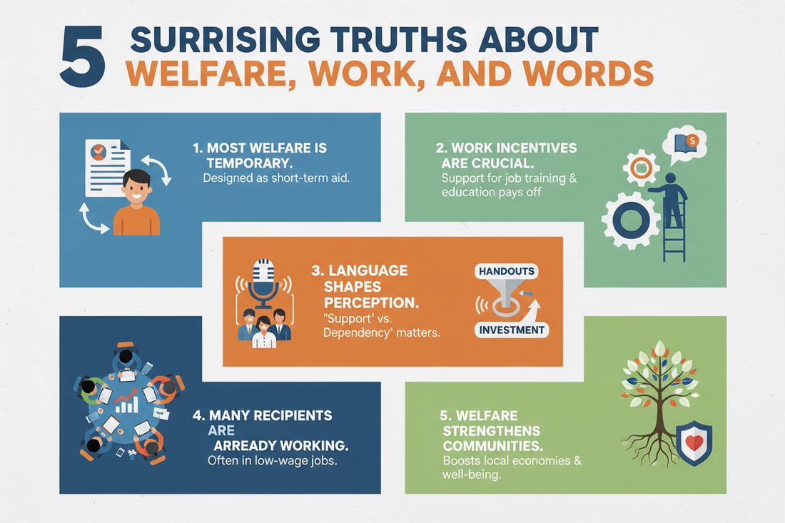 5 Surprising Truths About Welfare, Work, and Words