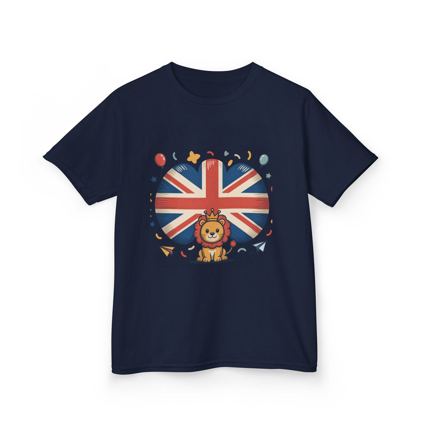 British Lion Kids Tee - Fun Cotton T-Shirt for Young Explorers