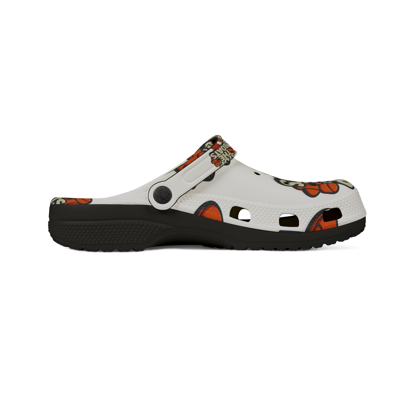 Stylish EVA Foam Clogs - Stop the Boats Design | Trendy Summer Footwear, Beach Shoes, Casual Slip-Ons, Festival Ready, Fun Gift Idea