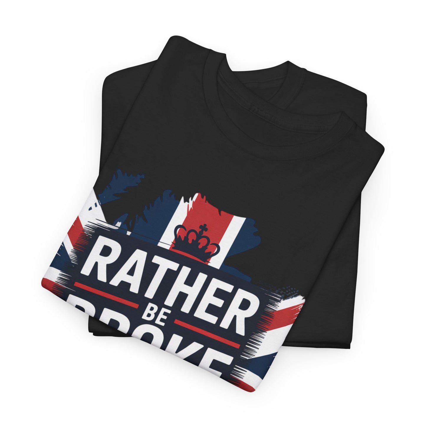 Broke vs. Woke Unisex Heavy Cotton Tee