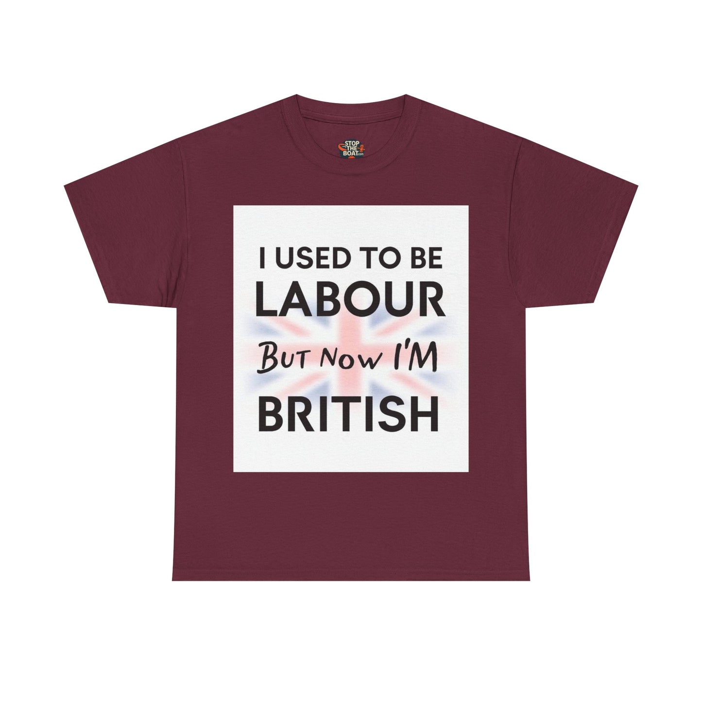 Used to Be Labour But Now I'm British - Unisex Cotton Tee with Playful British Humor |  Perfect for Casual Wear, Gift for Friends, [...]