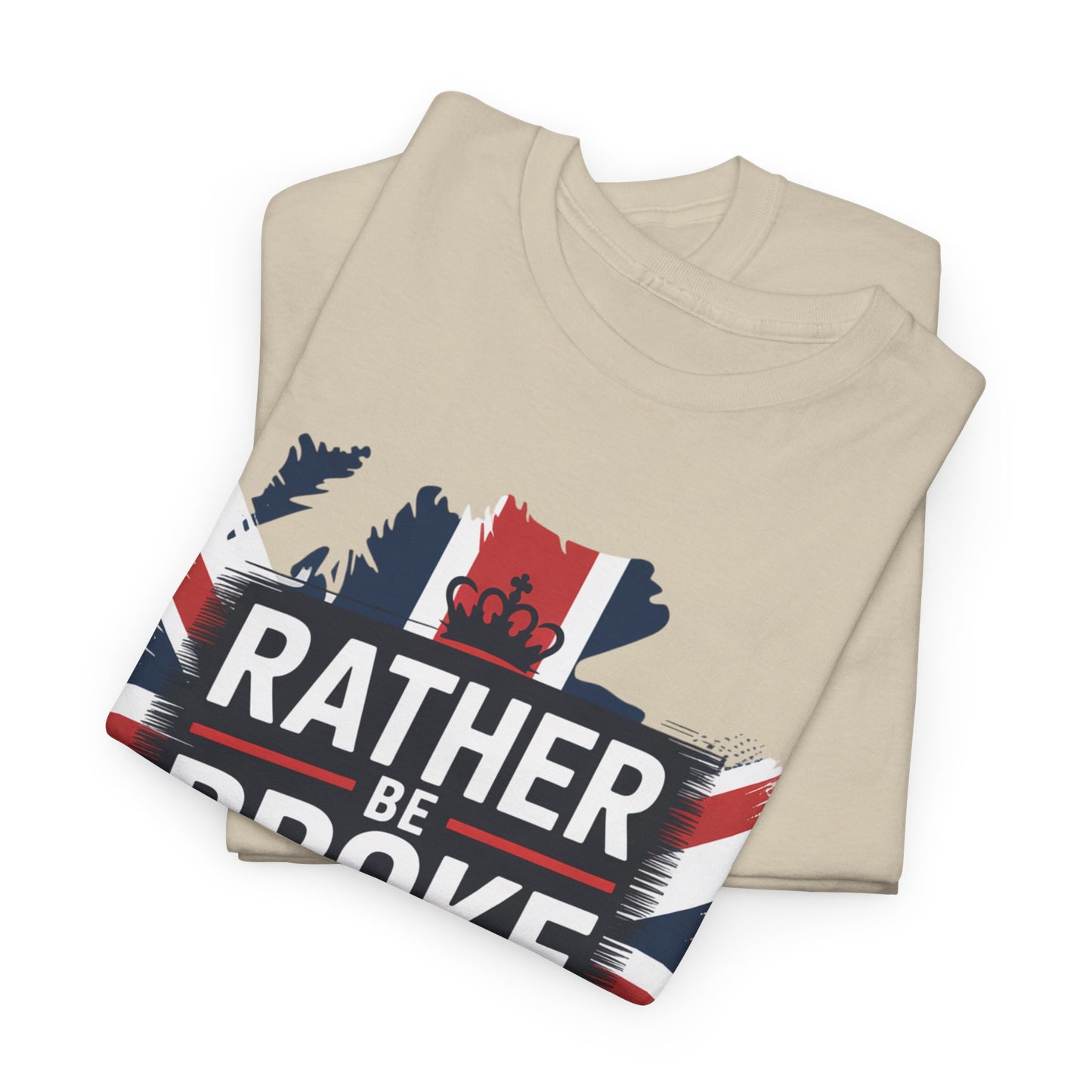 Broke vs. Woke Unisex Heavy Cotton Tee