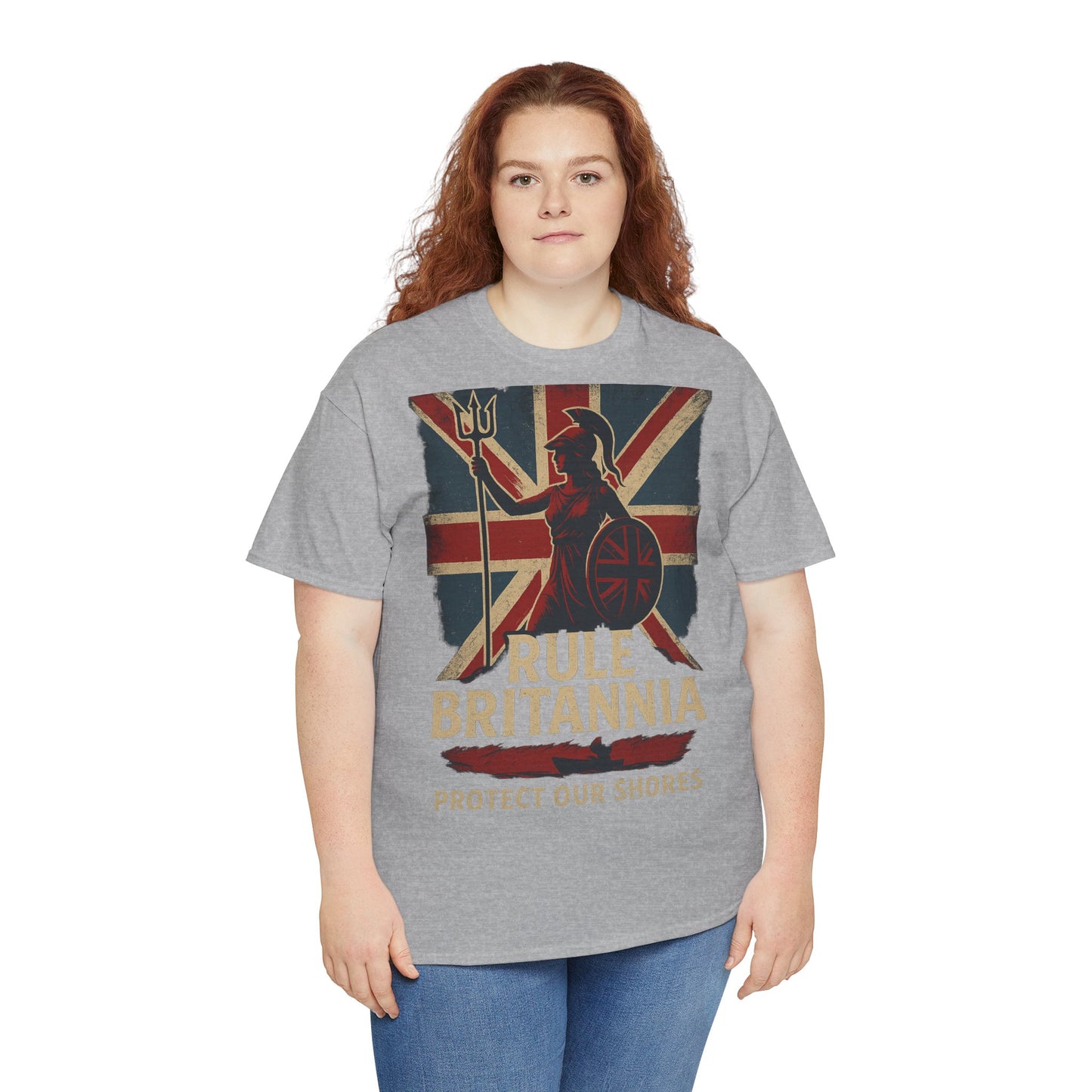Rule Britannia Tee stop the boat design t shirt patriots