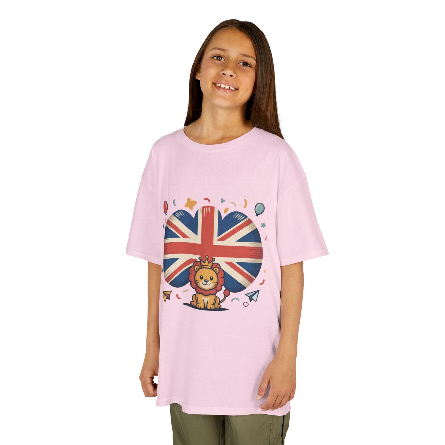 British Lion Kids Tee - Fun Cotton T-Shirt for Young Explorers