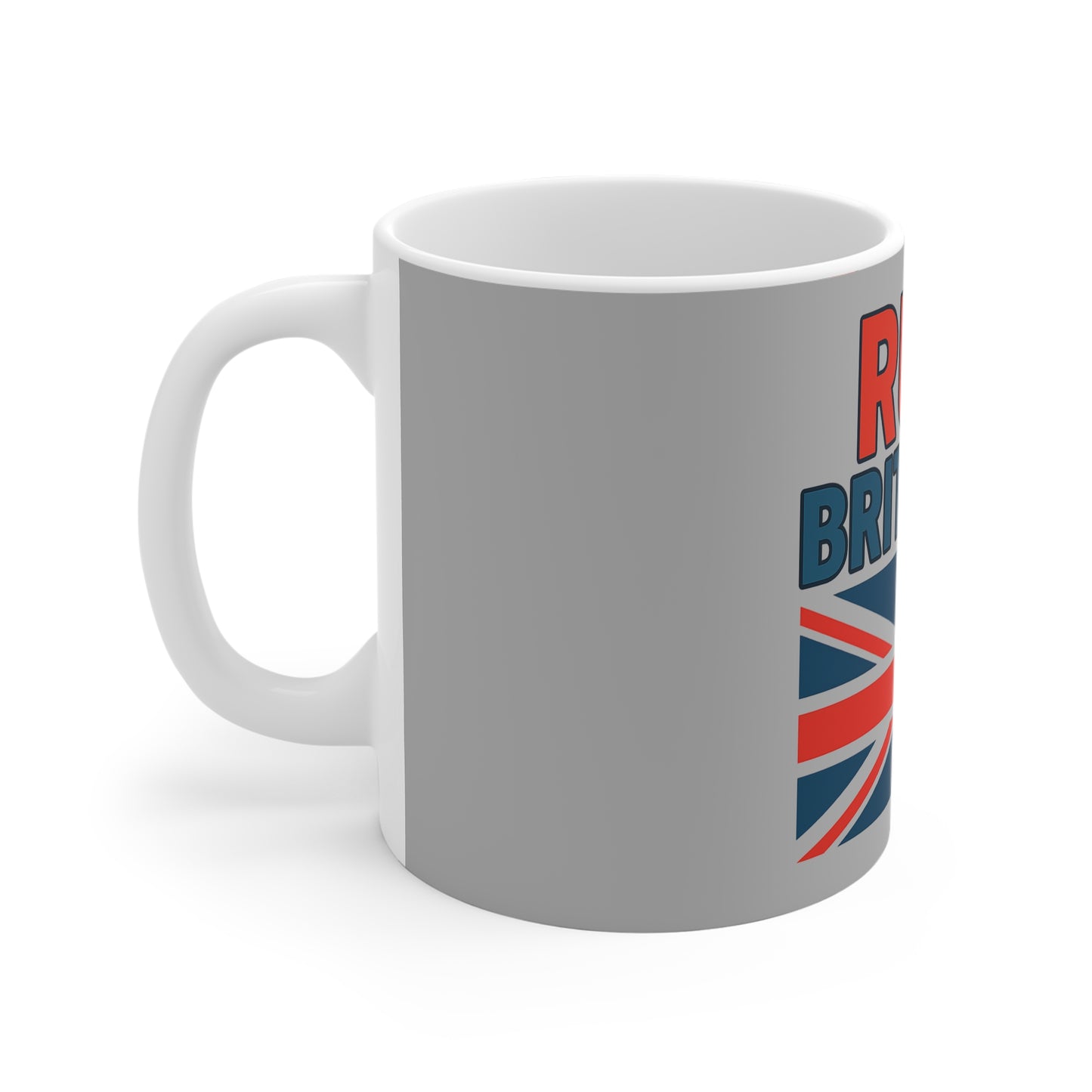 Rule Britannia Mug, British Pride Coffee Cup, England Gift, Tea Mug, UK Patriotism