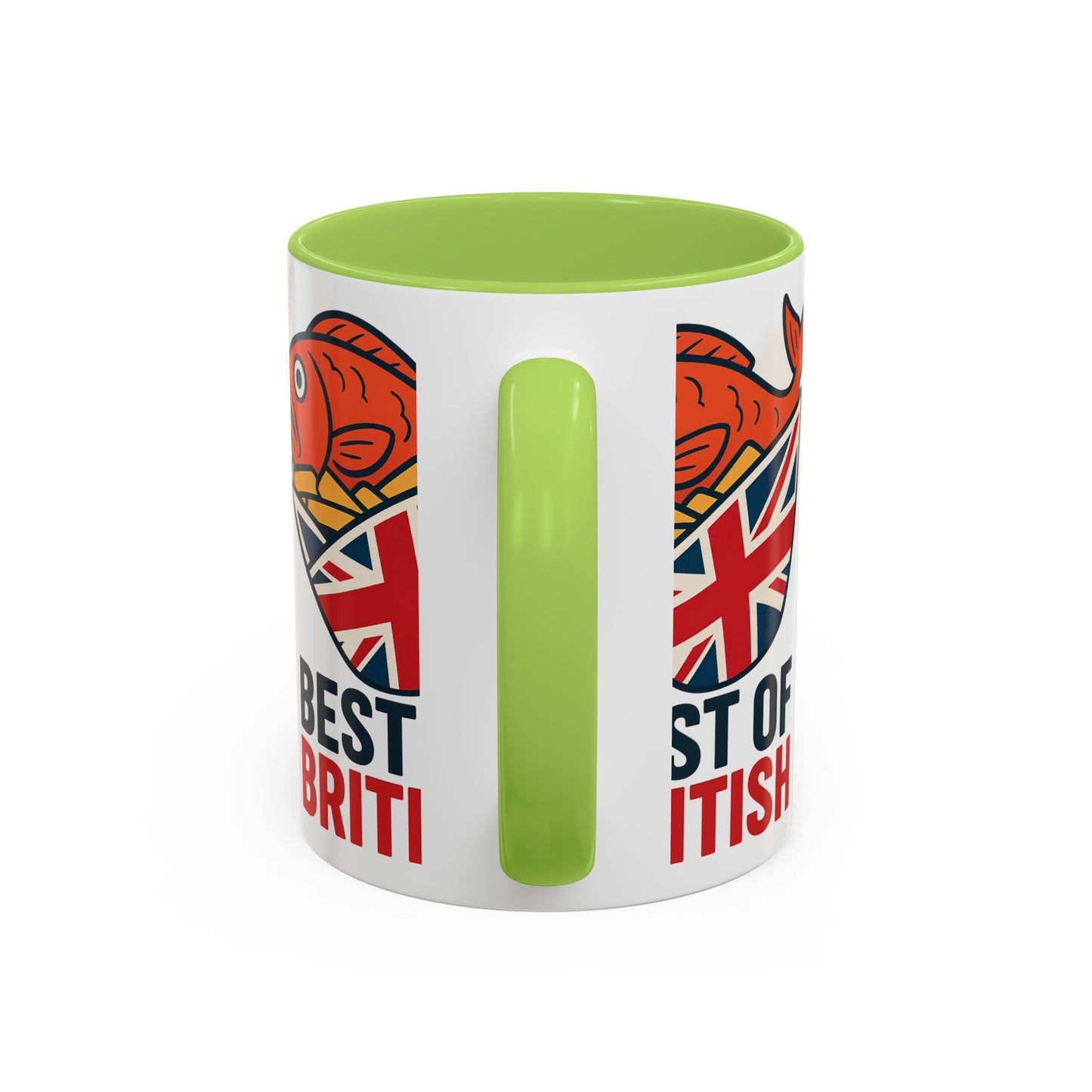 Best of British fish & chips Accent Coffee Mug - Fun Gift for Tea Lovers, Unique Kitchen Decor, Ideal for British Holidays, Collectible Coffee [...]