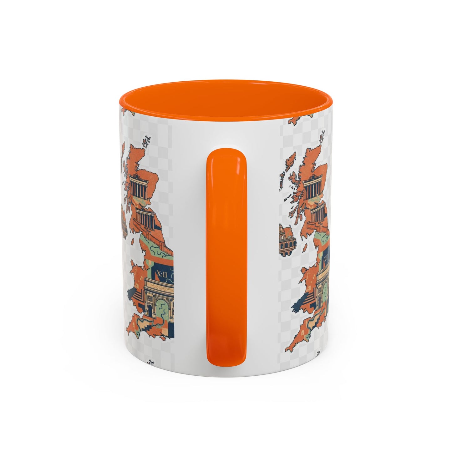 British Landmarks Accent Coffee Mug | Travel Gift, Home Decor, Coffee Lover, Souvenir, Unique Design