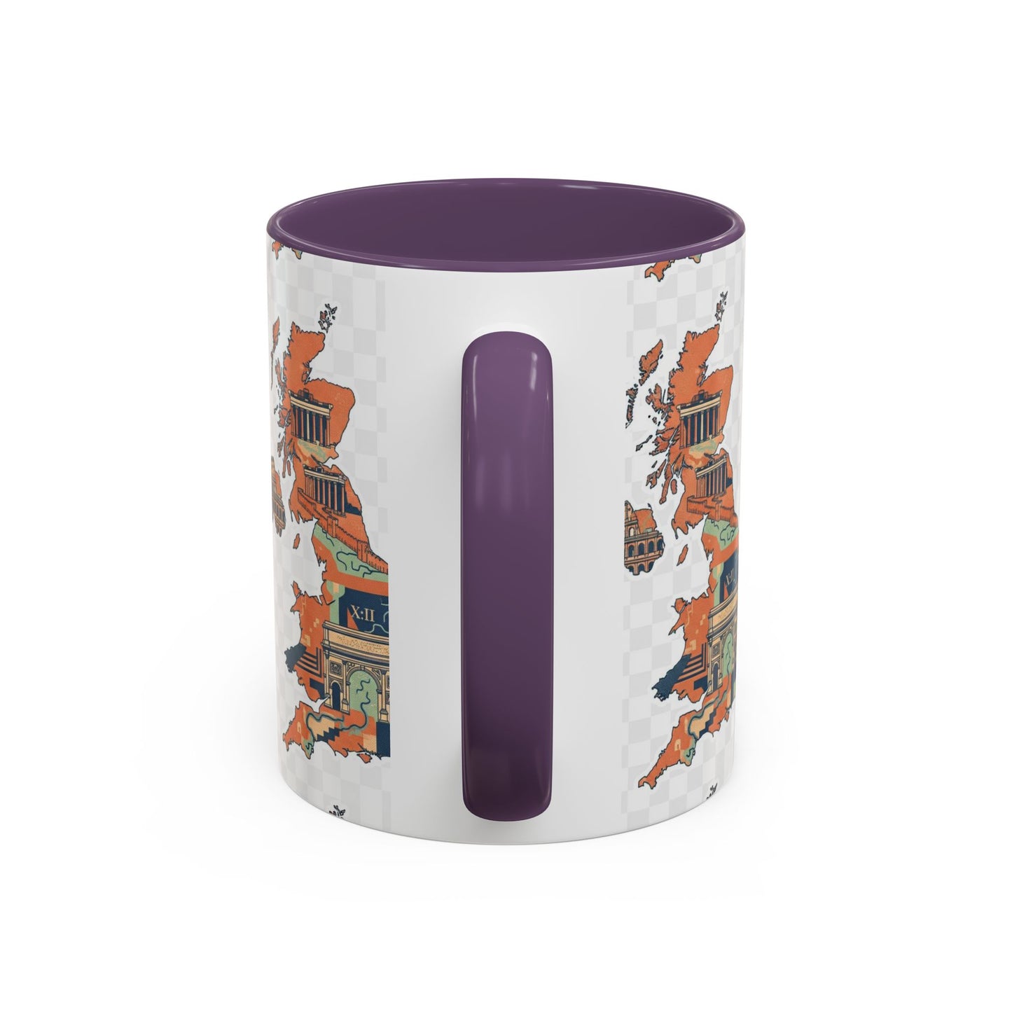 British Landmarks Accent Coffee Mug | Travel Gift, Home Decor, Coffee Lover, Souvenir, Unique Design