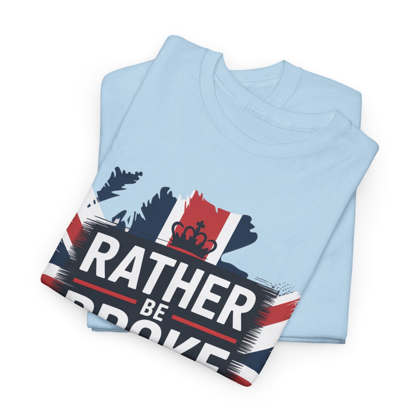 Broke vs. Woke Unisex Heavy Cotton Tee